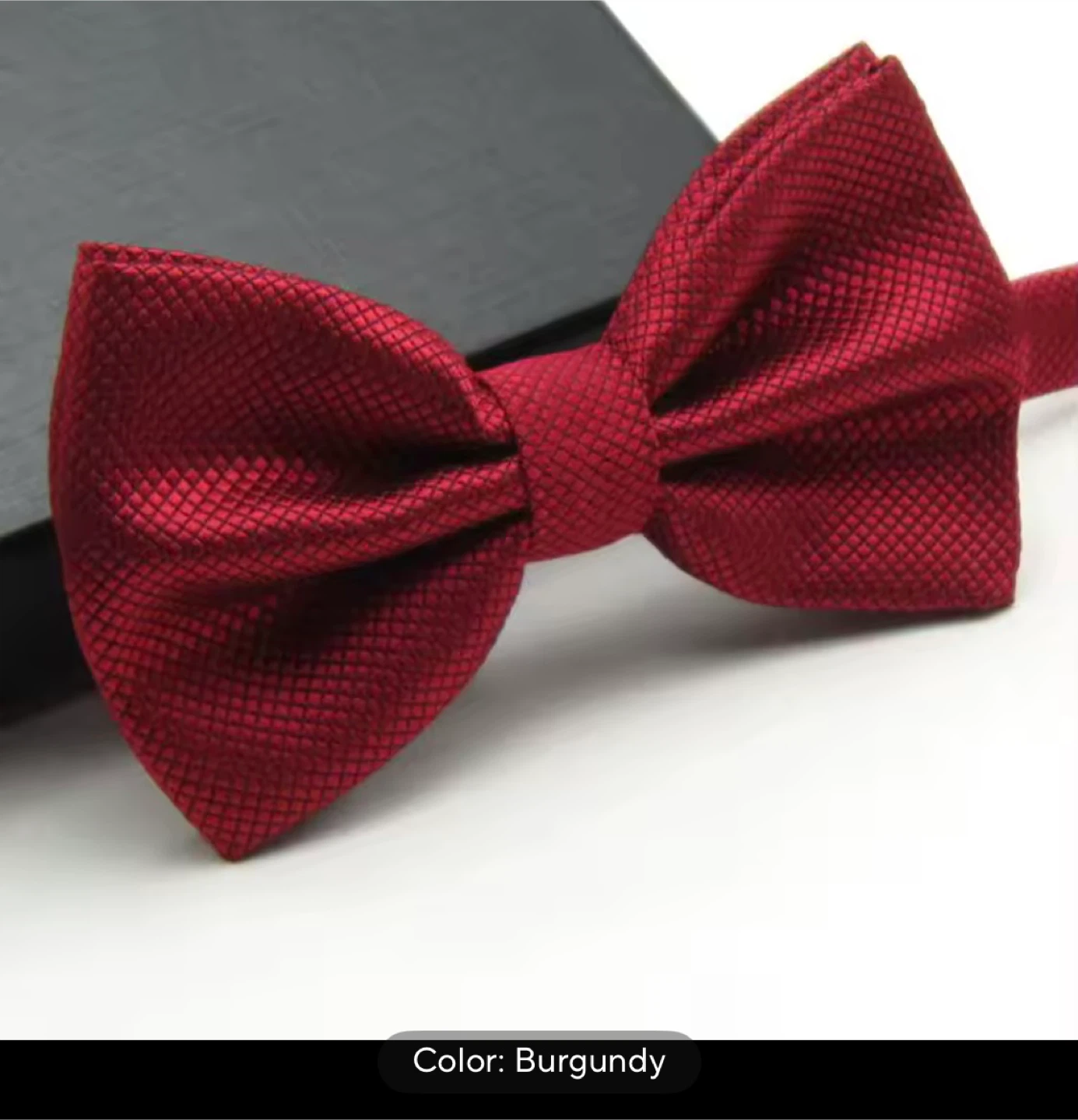 Bow Tie - Royal Blue, Dark Grey, Navy Blue, Burgundy, Black - photo 5