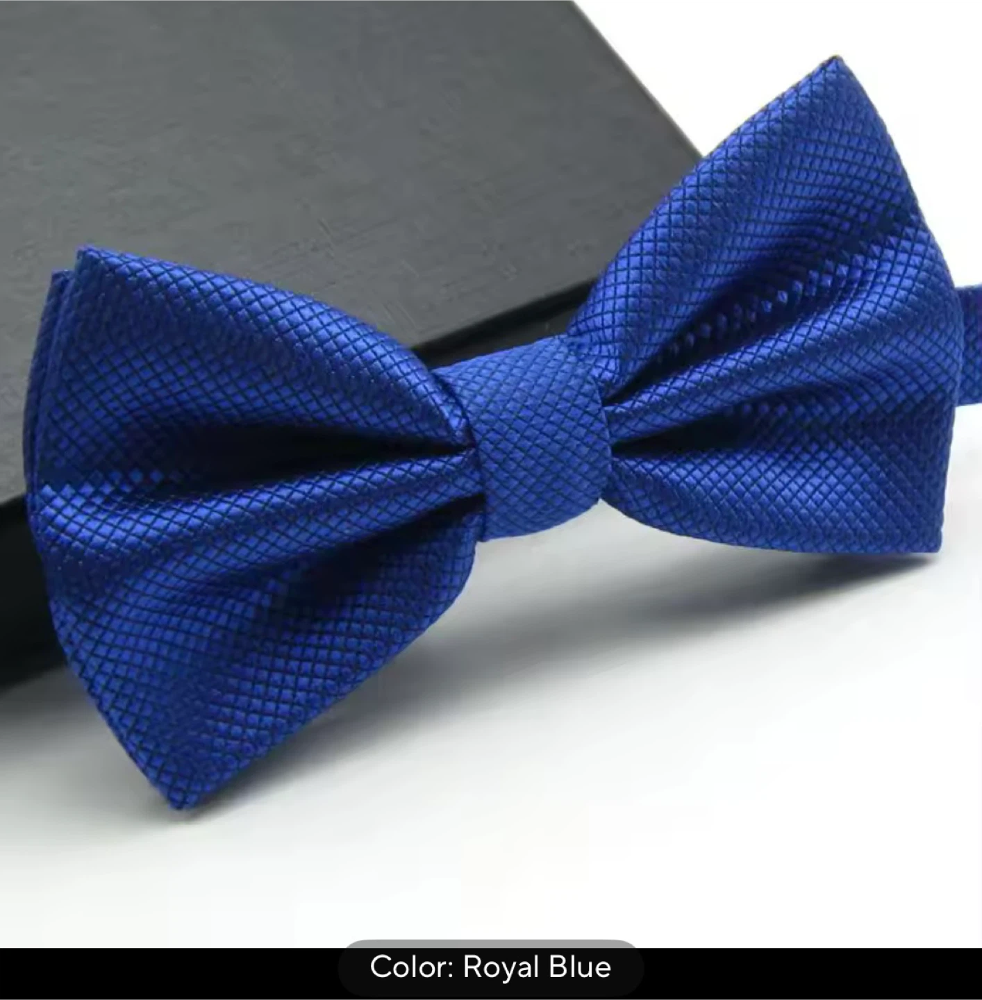 Bow Tie - Royal Blue, Dark Grey, Navy Blue, Burgundy, Black - photo 2