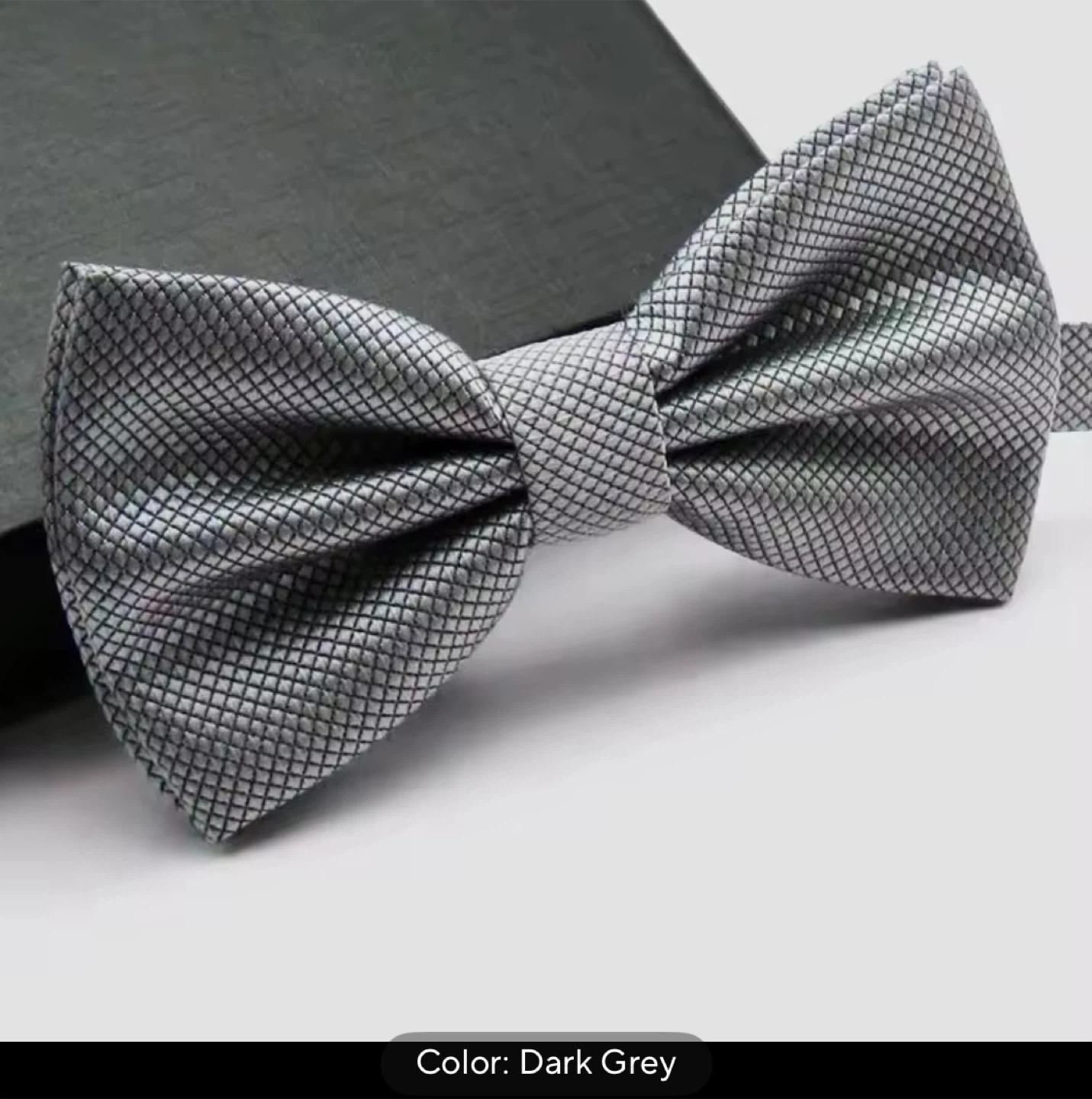 Bow Tie - Royal Blue, Dark Grey, Navy Blue, Burgundy, Black - photo 4