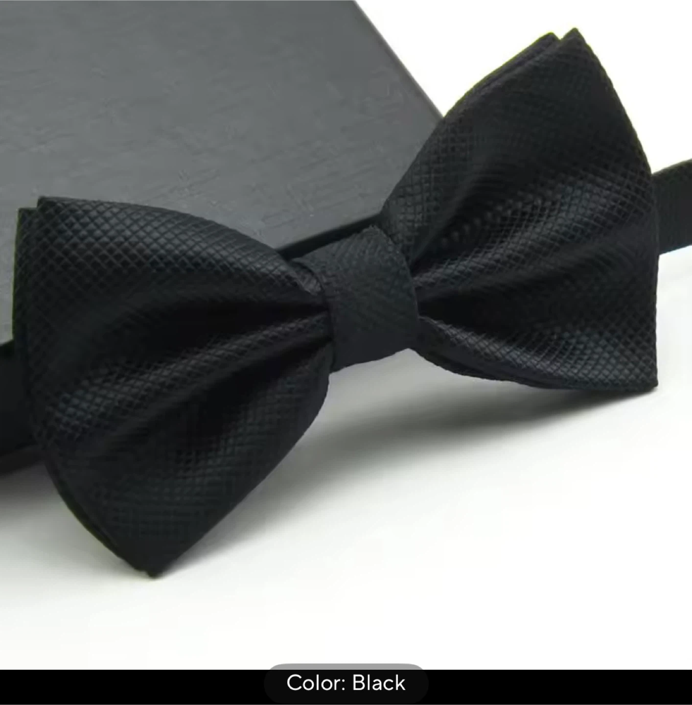 Bow Tie - Royal Blue, Dark Grey, Navy Blue, Burgundy, Black