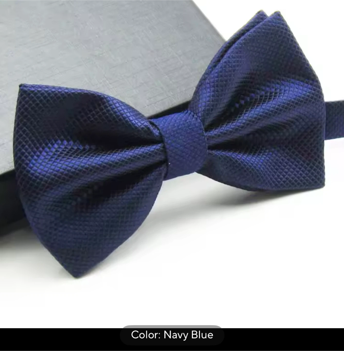 Bow Tie - Royal Blue, Dark Grey, Navy Blue, Burgundy, Black - photo 3