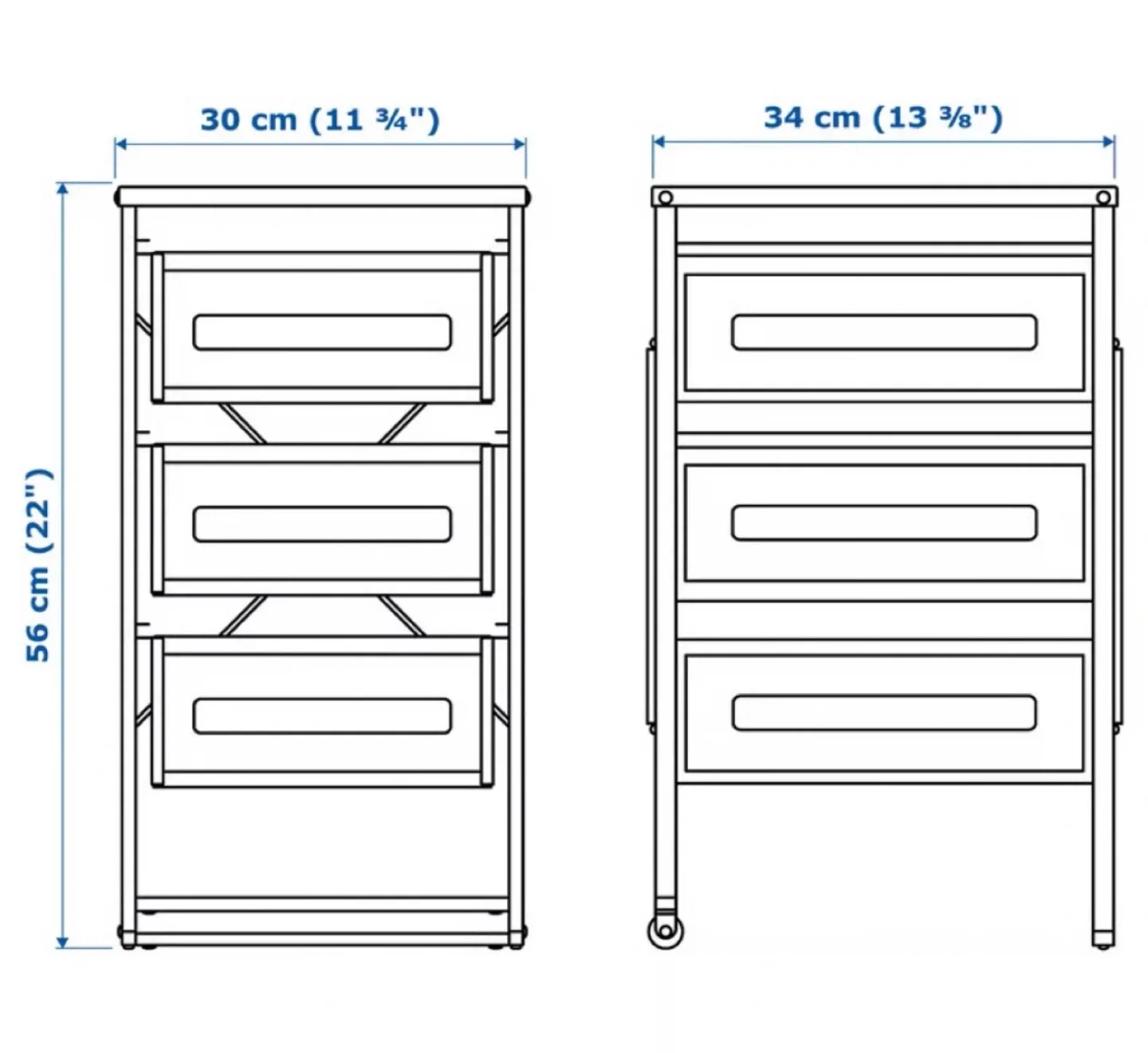 IKEA LENNART Drawer Unit - Like New! image indicator(2)