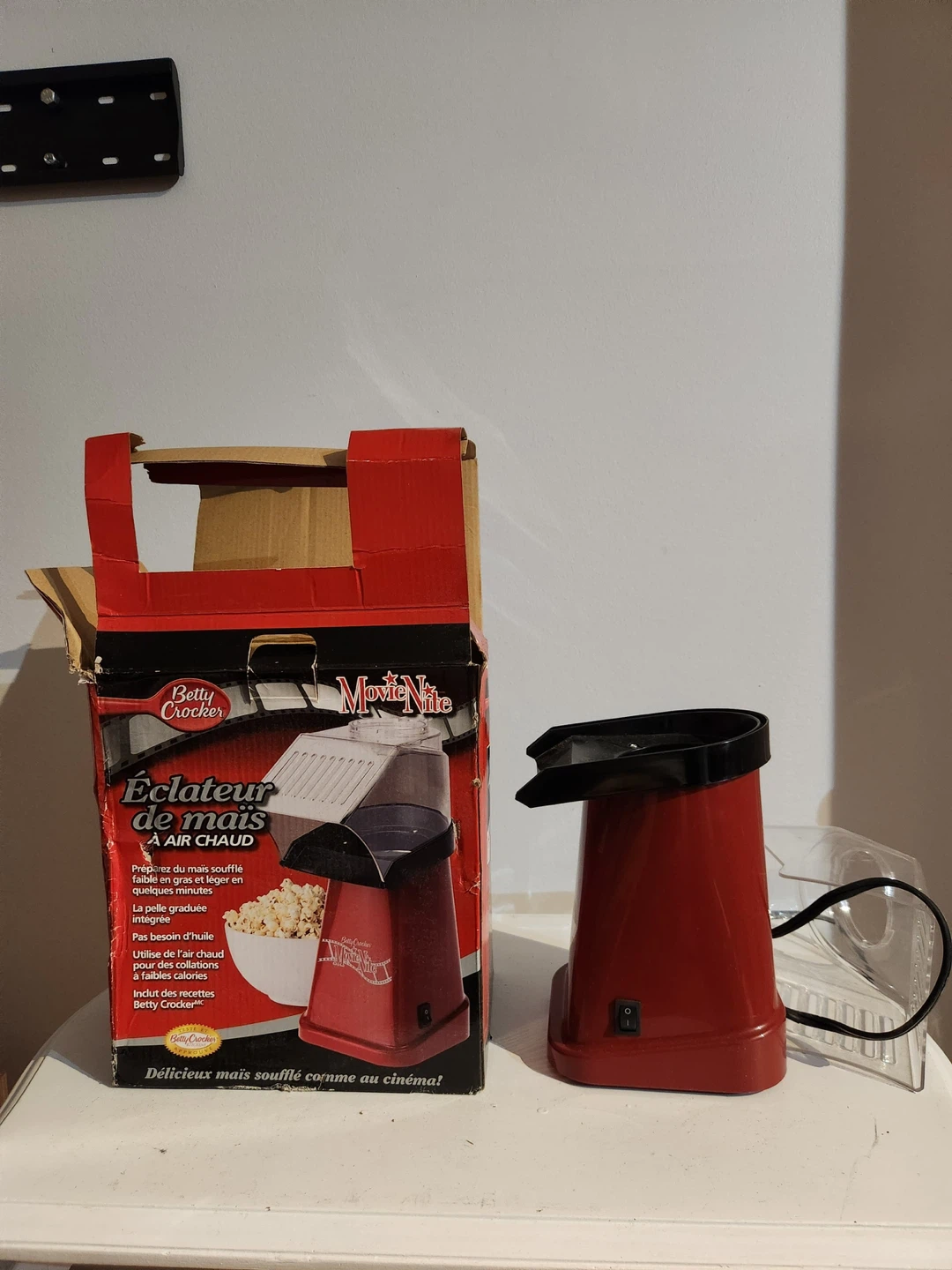 Betty Crocker Movie Nite Air Popcorn Maker