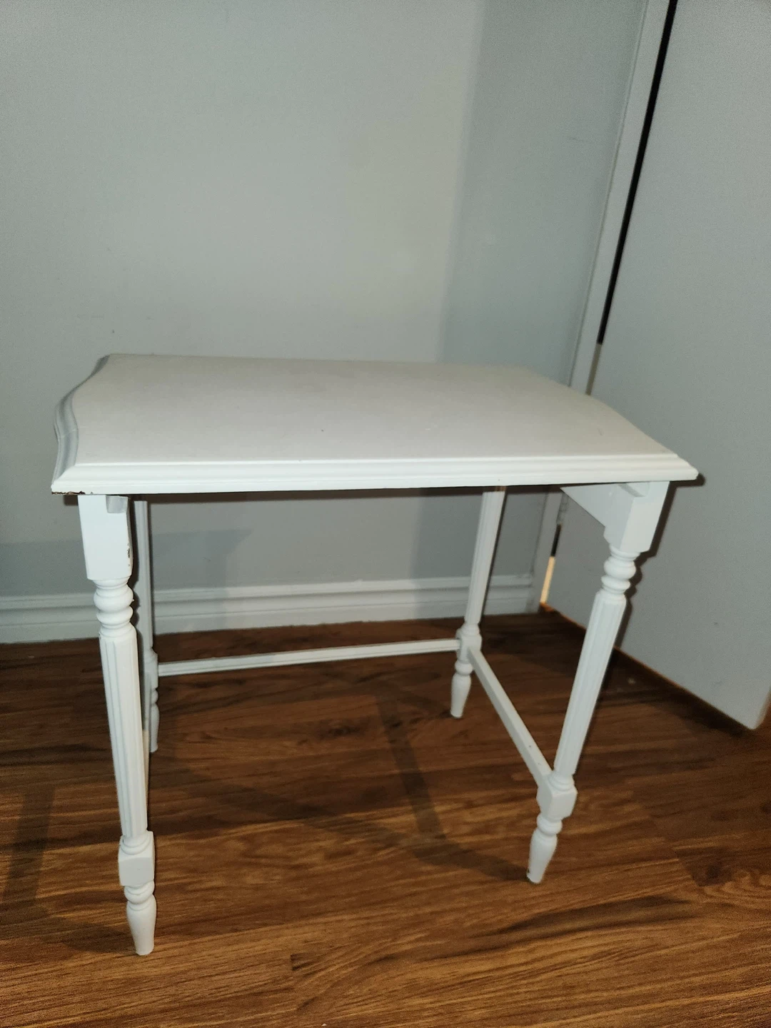 White Accent Table