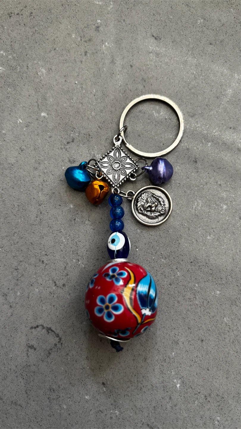 Evil Eye Key Chain From Turkey