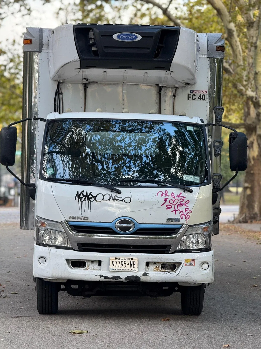 2015 HINO 195 BOXED REFER " REFRIGERATOR"TRUCK 18' FEET image indicator(7)