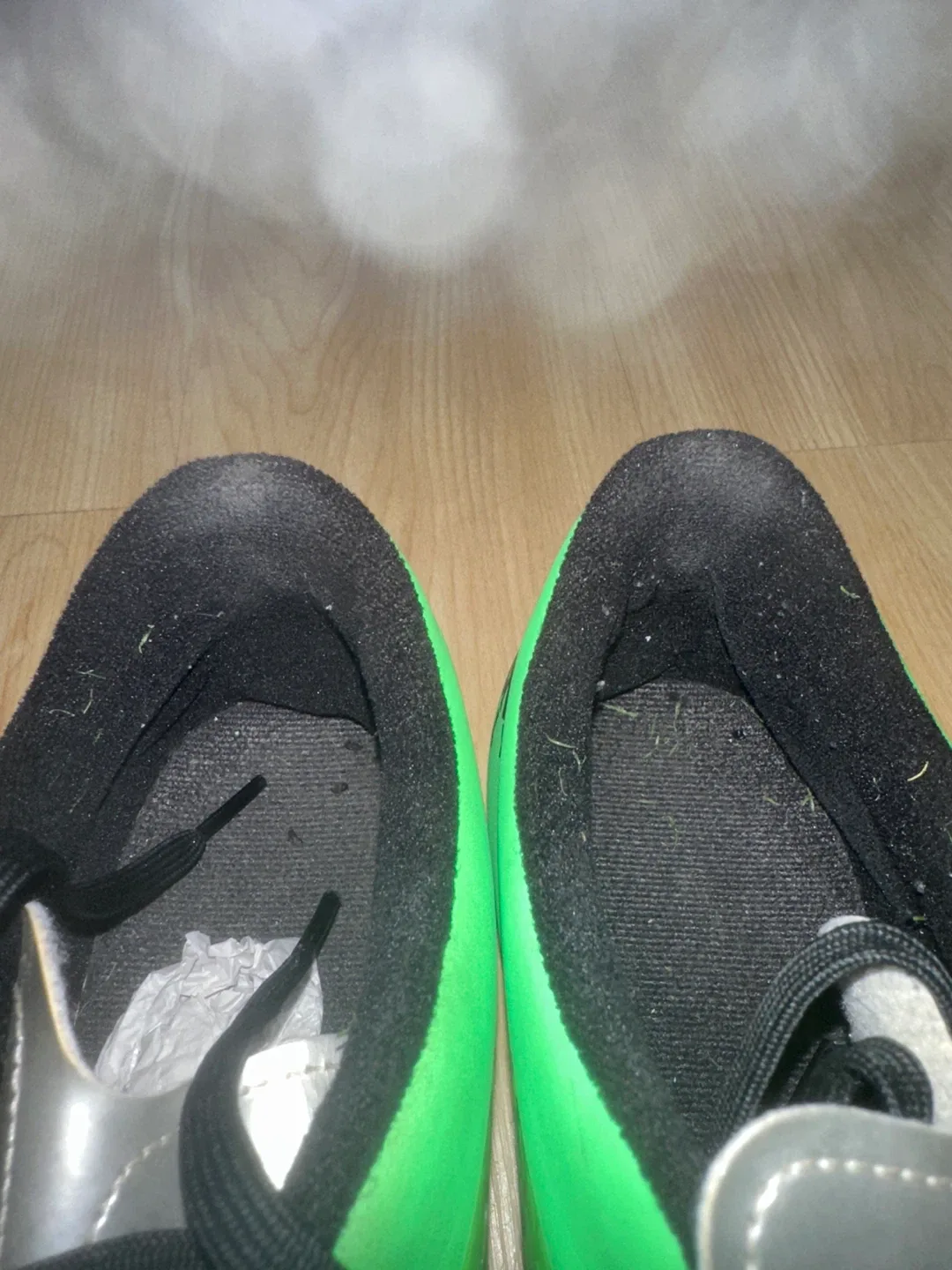 Nike Green Soccer Cleats hypervenom image indicator(2)