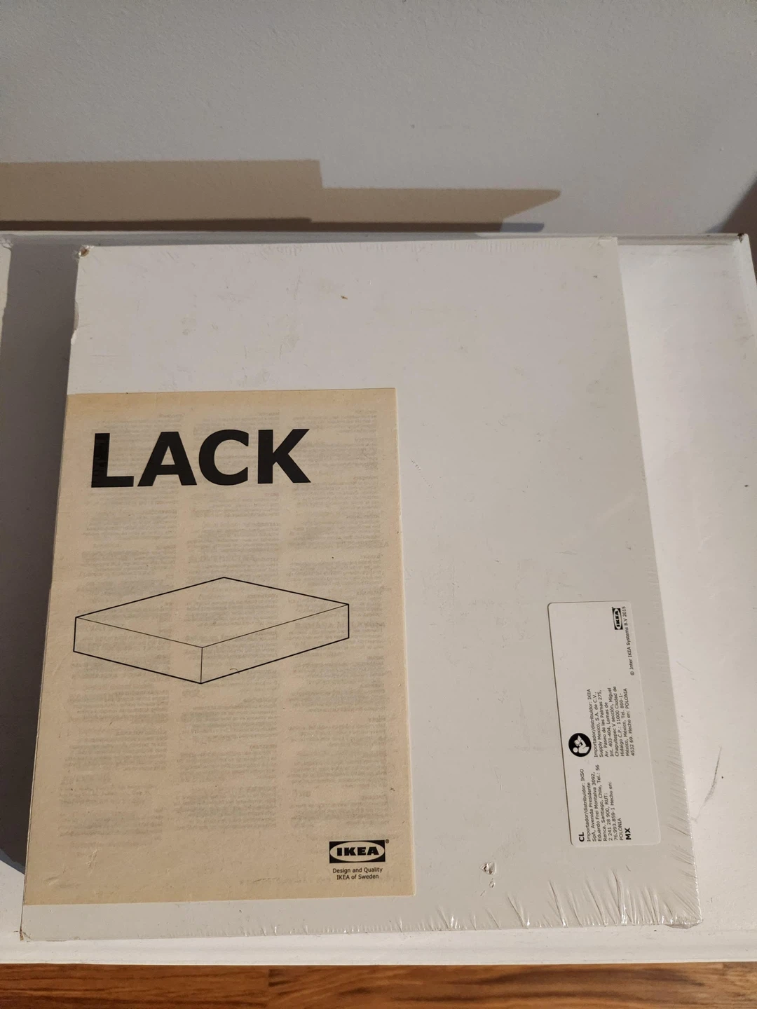 New IKEA LACK shelf -  White