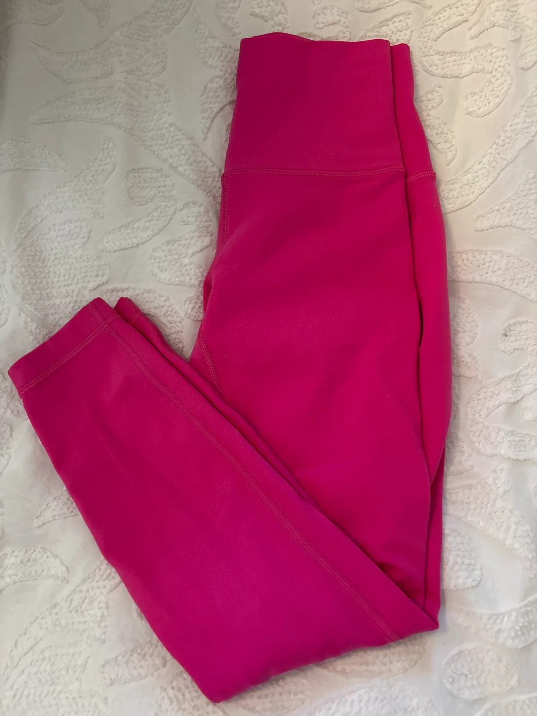 Lululemon Hot Pink Leggings - Size 6 thumbnail