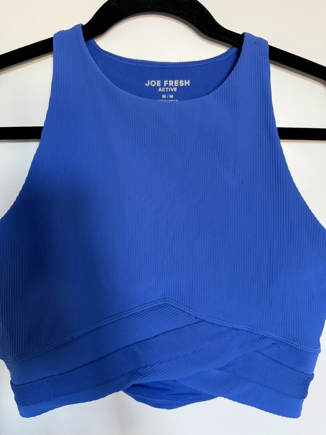 Joe Fresh Active Bra - Blue, M/M thumbnail