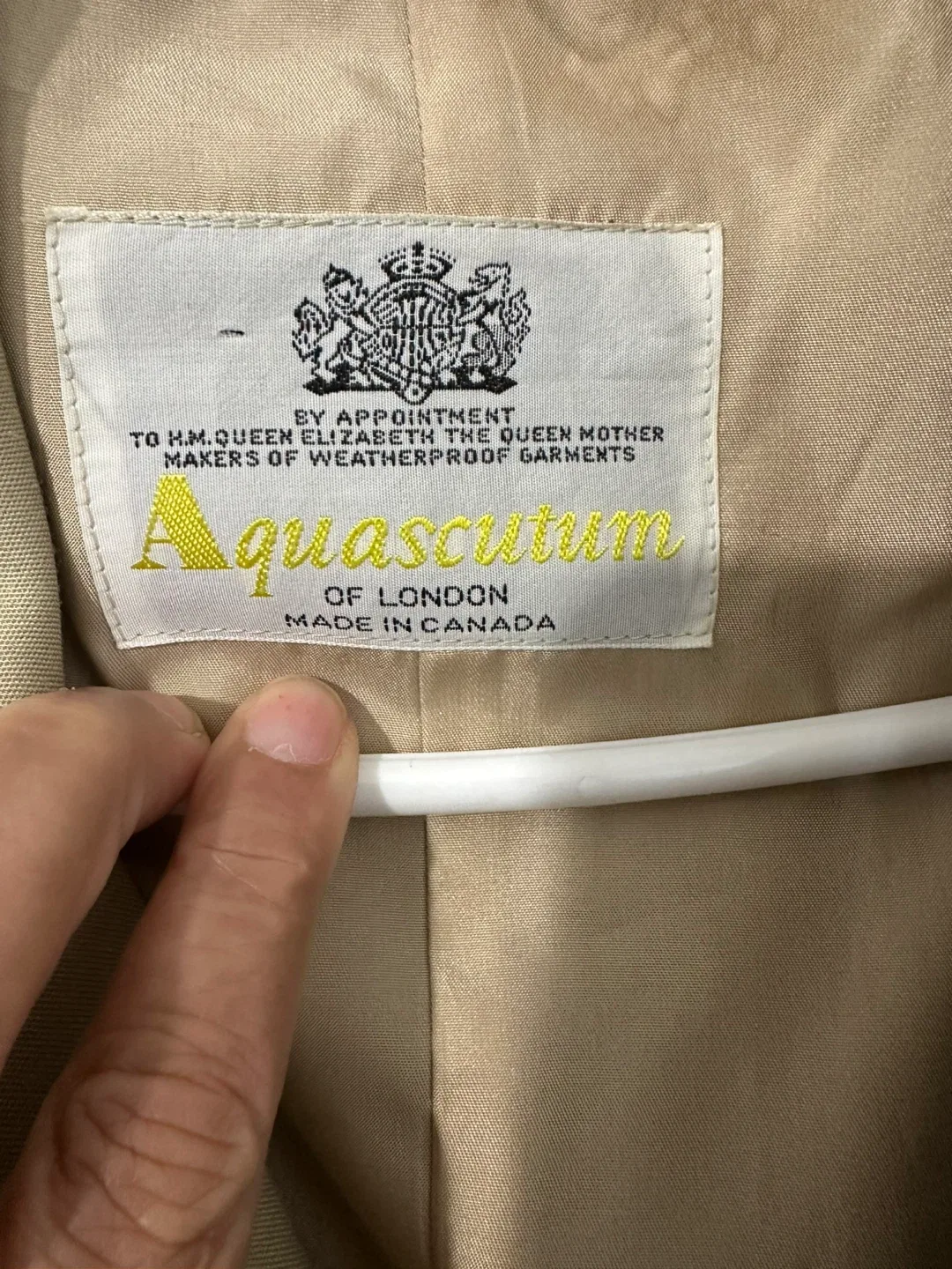 Aqua 5 Beige Trench Coat image indicator(8)