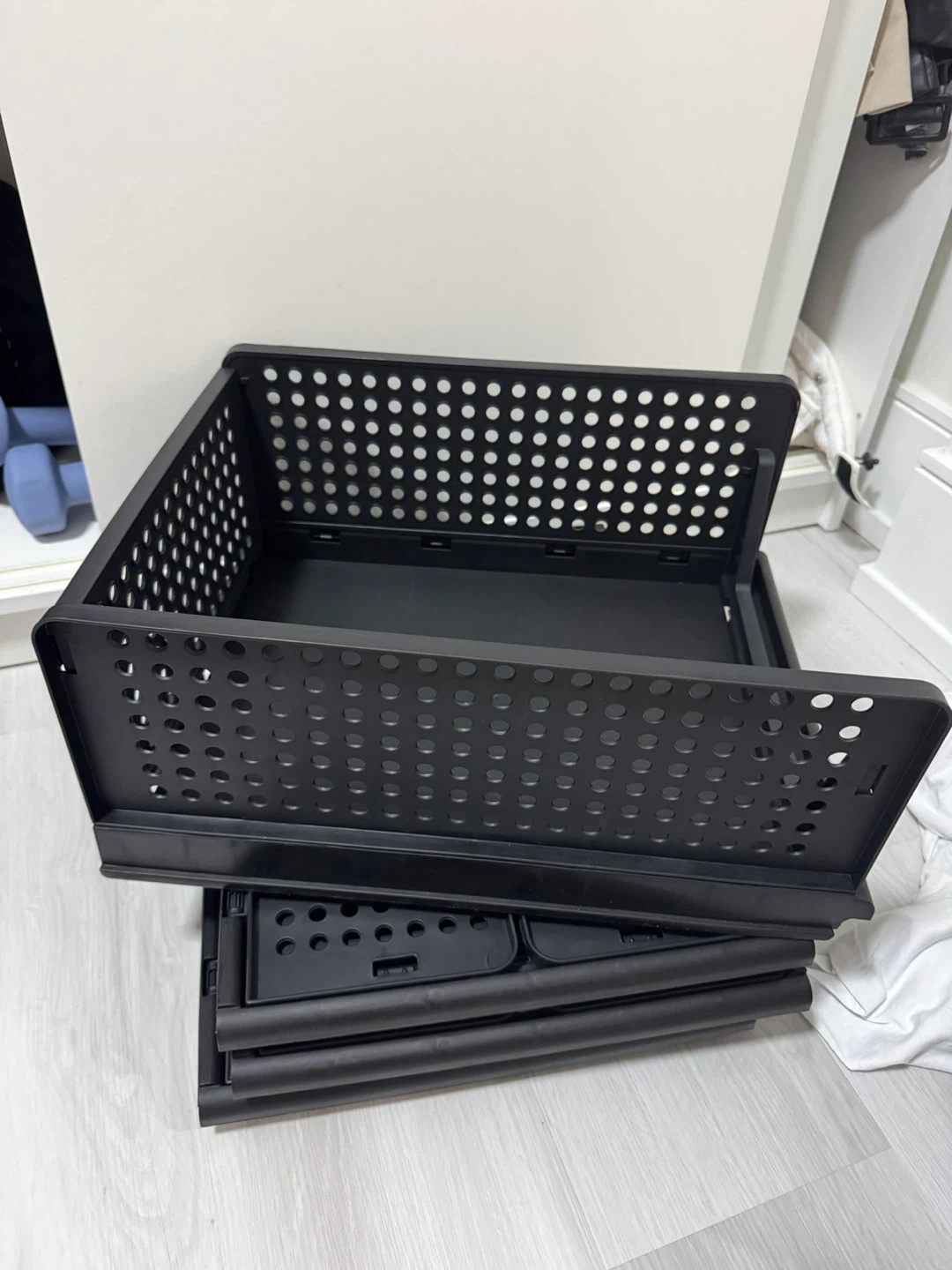 👟 Shoe Storage Box – Stackable Organizer