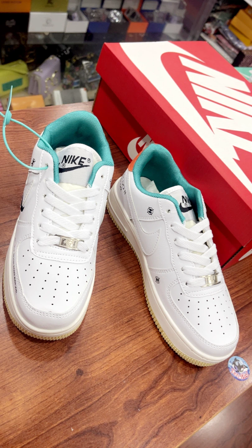 Nike Air Force 1 White Sneakers - photo 4