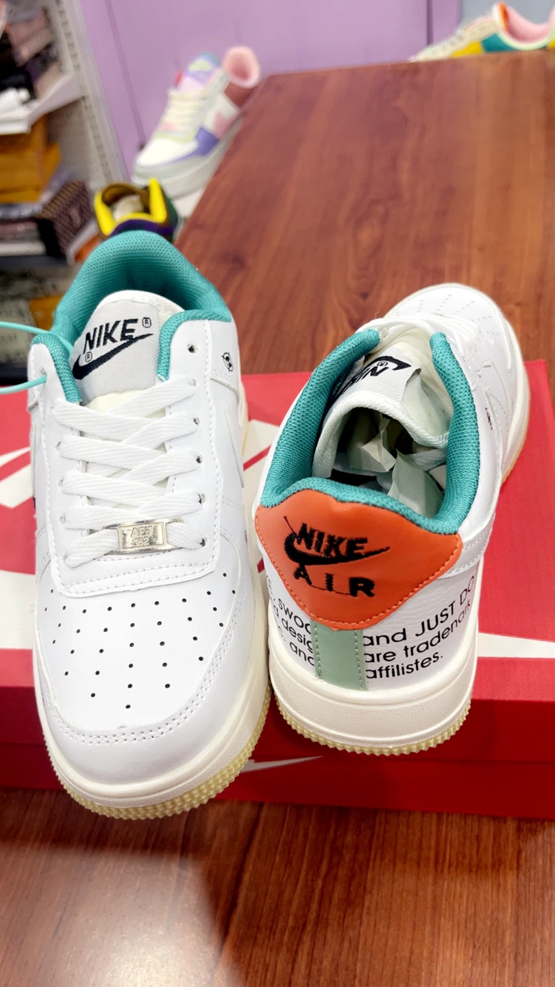 Nike Air Force 1 White Sneakers - photo 5