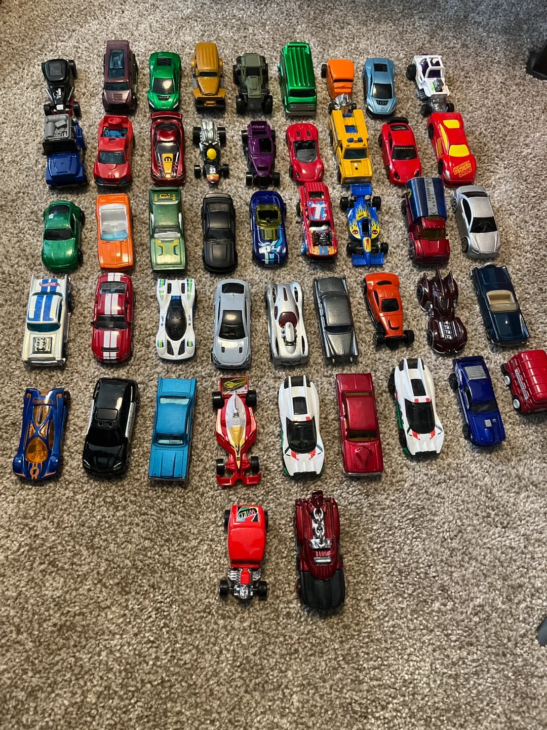 Hot Wheels Diecast Car Collection