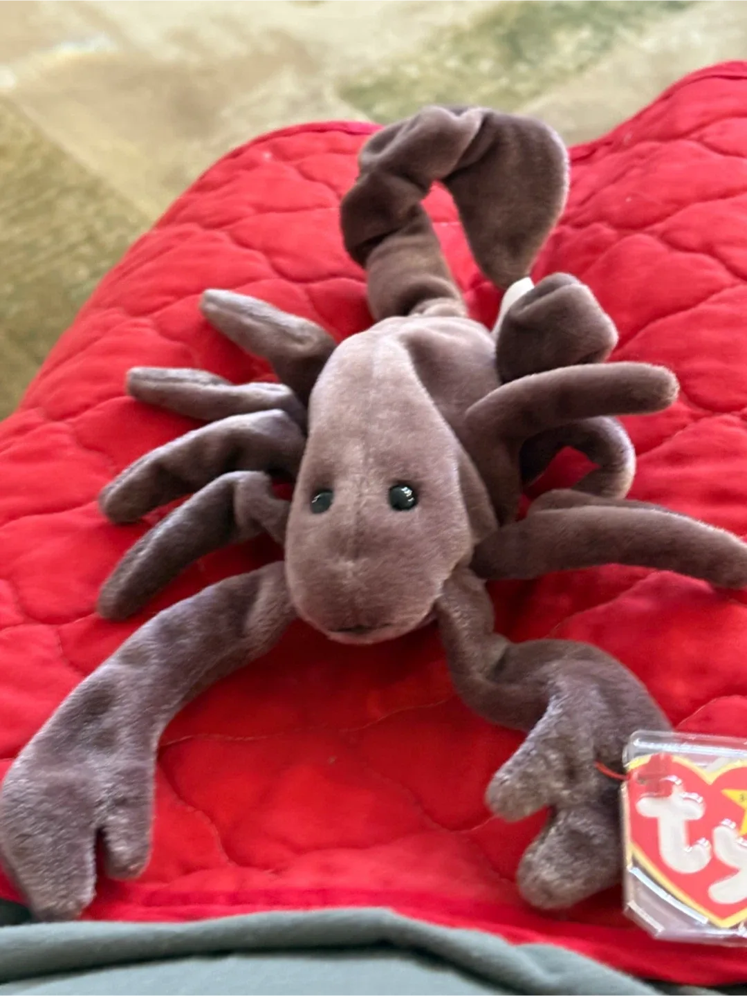 Ty Beanie Baby Spinner the Scorpion thumbnail