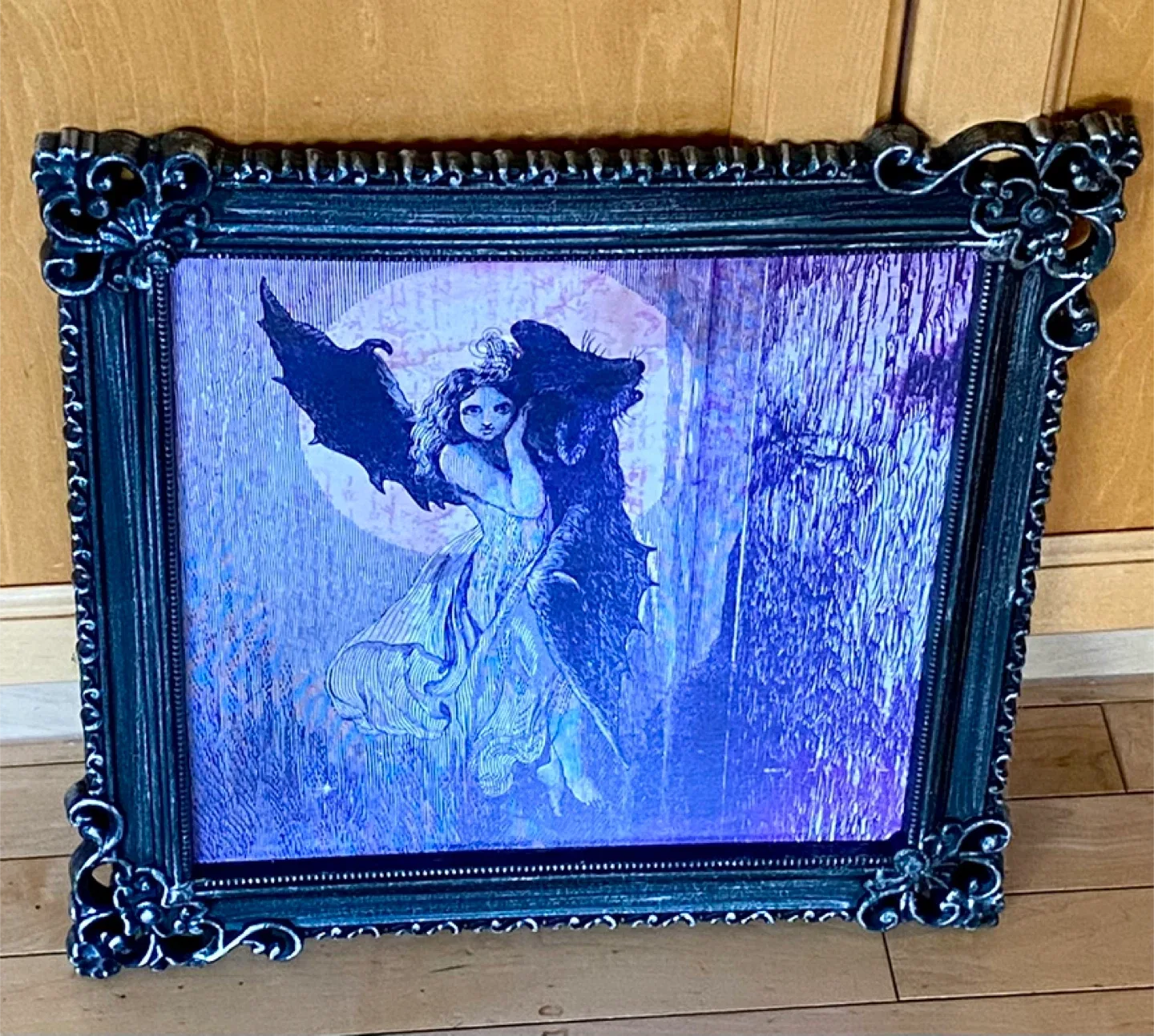🥕Spirit Halloween Angel Sign 15.4" x 15.4" thumbnail