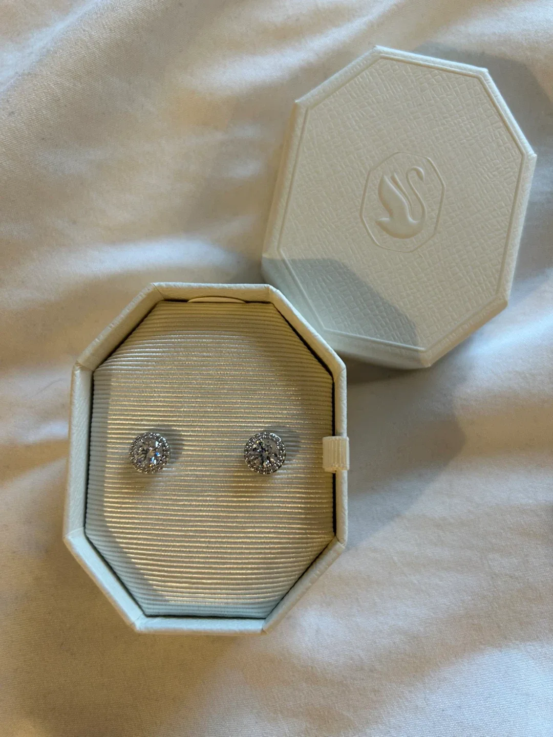 New Swarovski Stud Earrings image indicator(2)