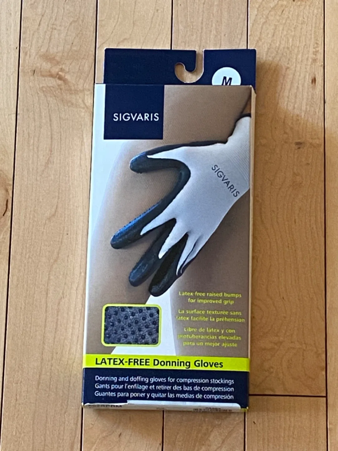 🥕SIGVARIS Latex-Free Donning Gloves - Size M thumbnail