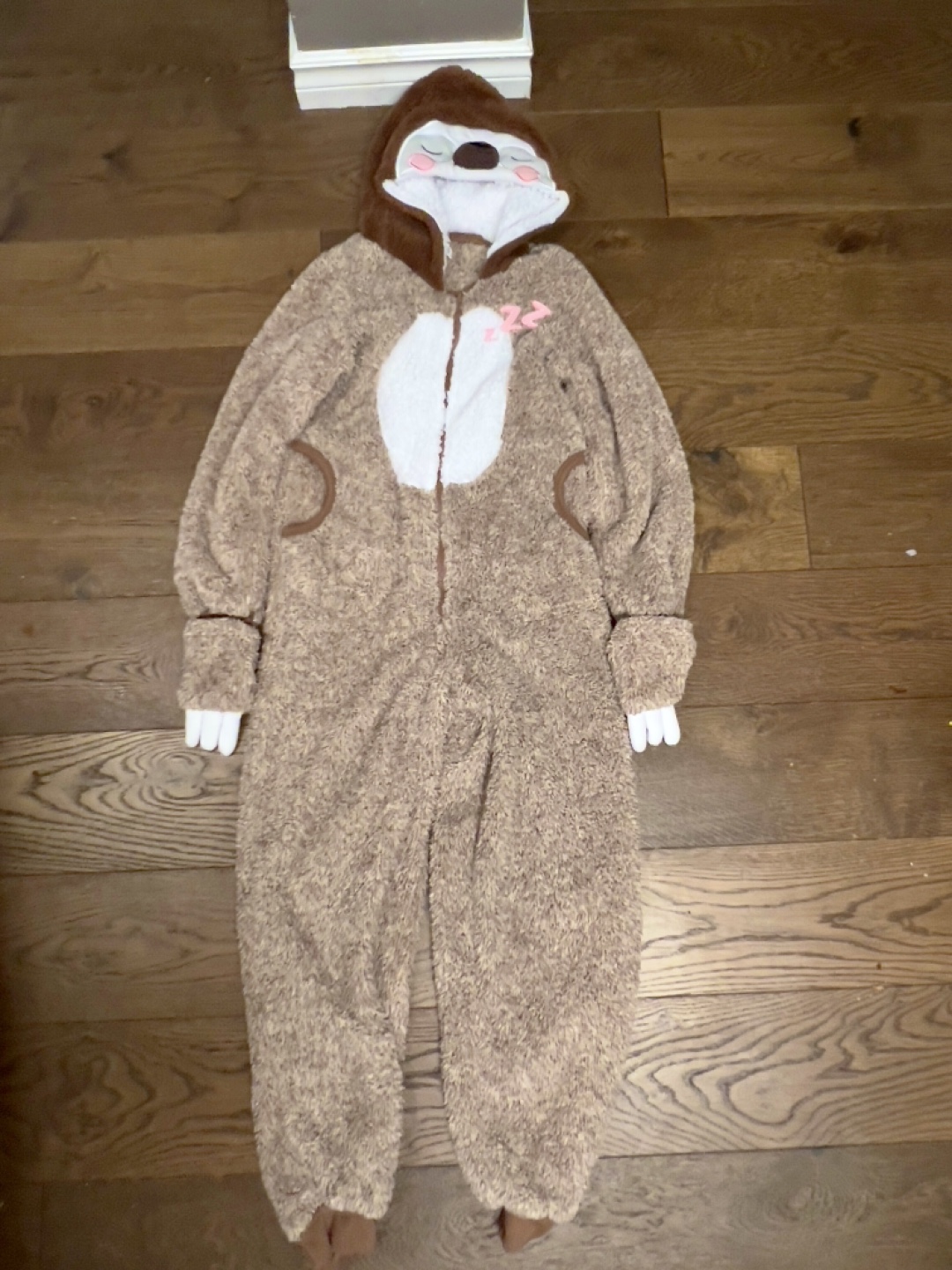 Sloth Onesie Costume - Kids Size L 14/16 - photo 2