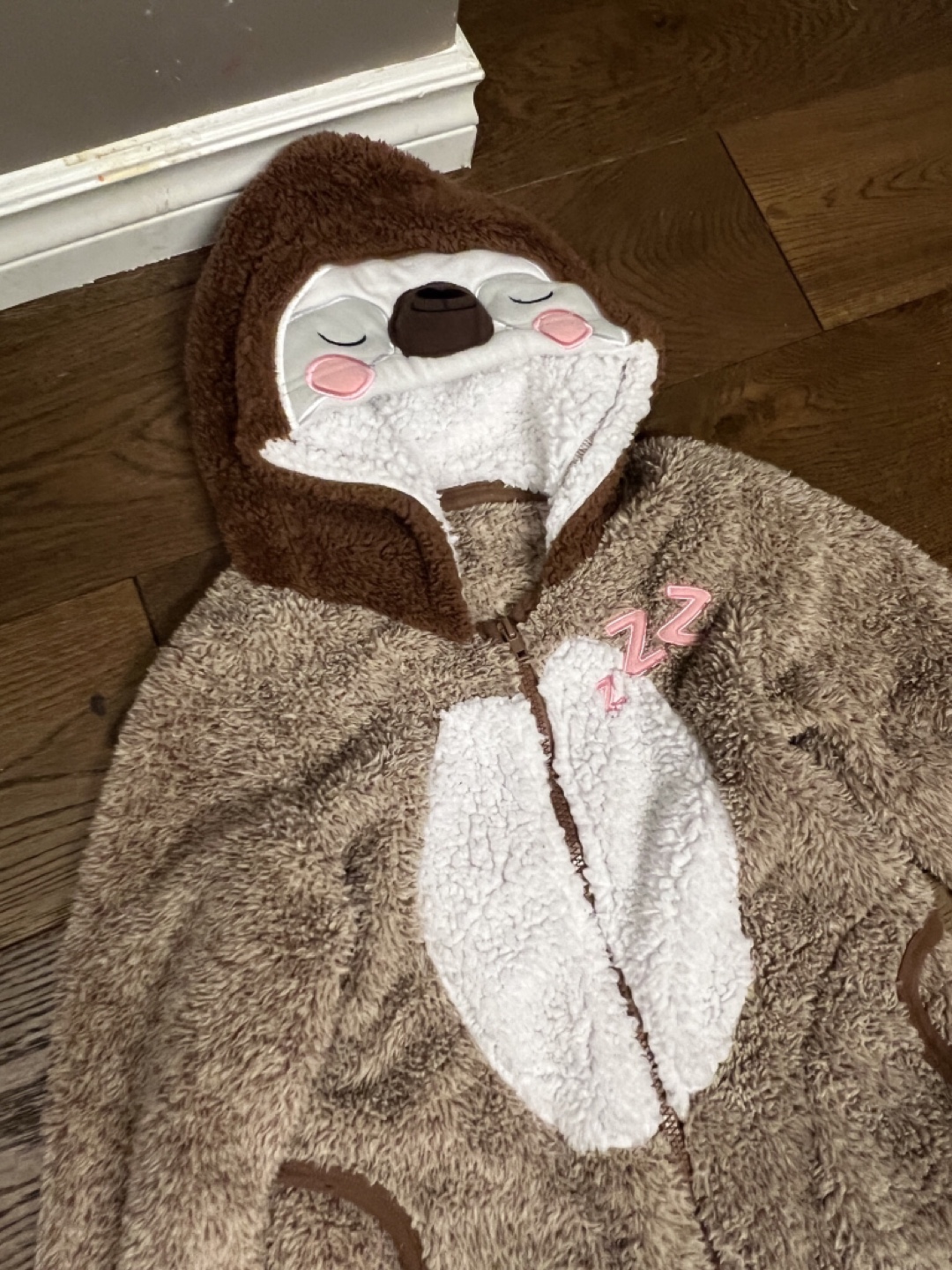 Sloth Onesie Costume - Kids Size L 14/16