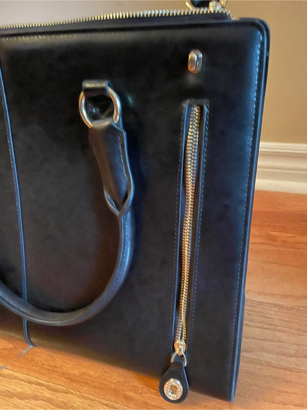 Bostanten Leather Womens Briefcase image indicator(3)