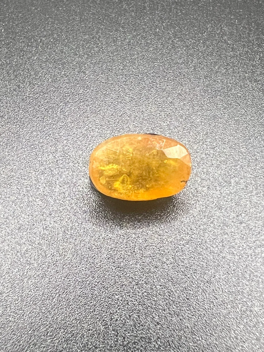 Natural Kashmir Yellow Sapphire, 6.485cts thumbnail