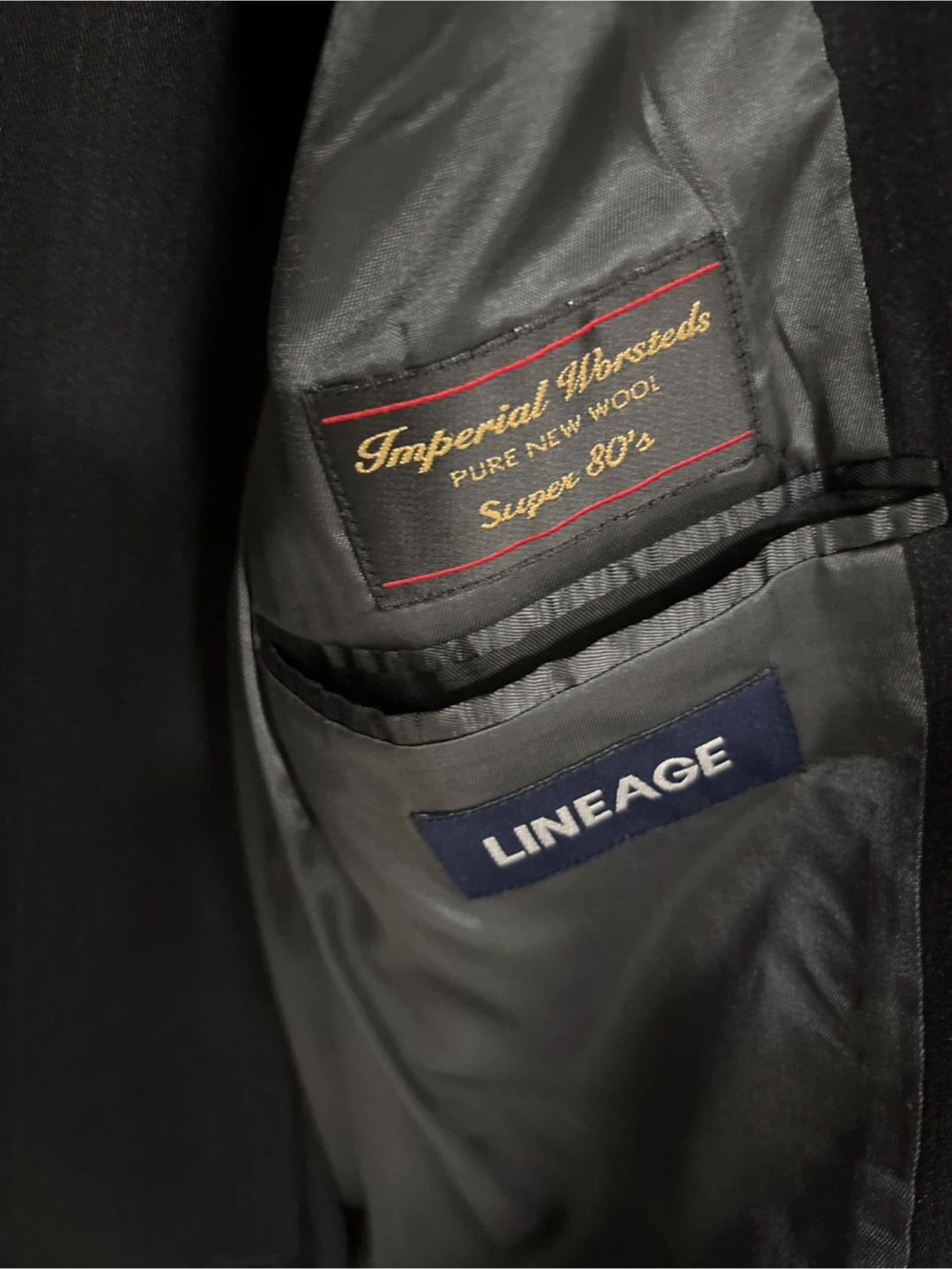🥕 Moore's Imperial Worsteds Wool Suit - photo 2