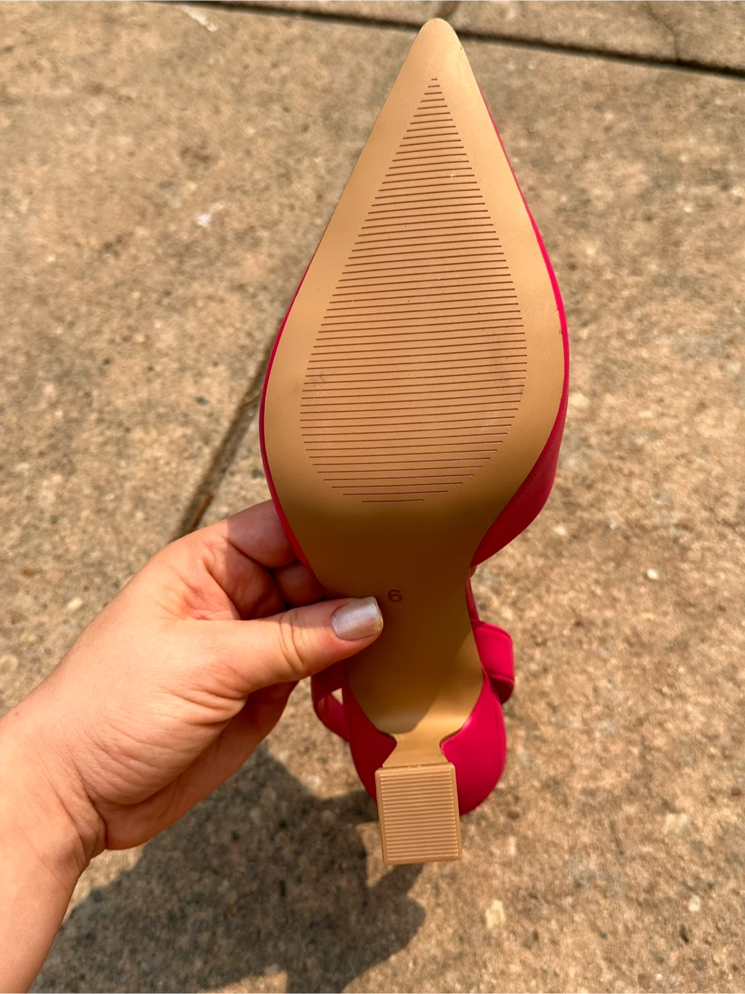 FARYL by Farylrobin Pink Slingback Heels - Size 6 - photo 4