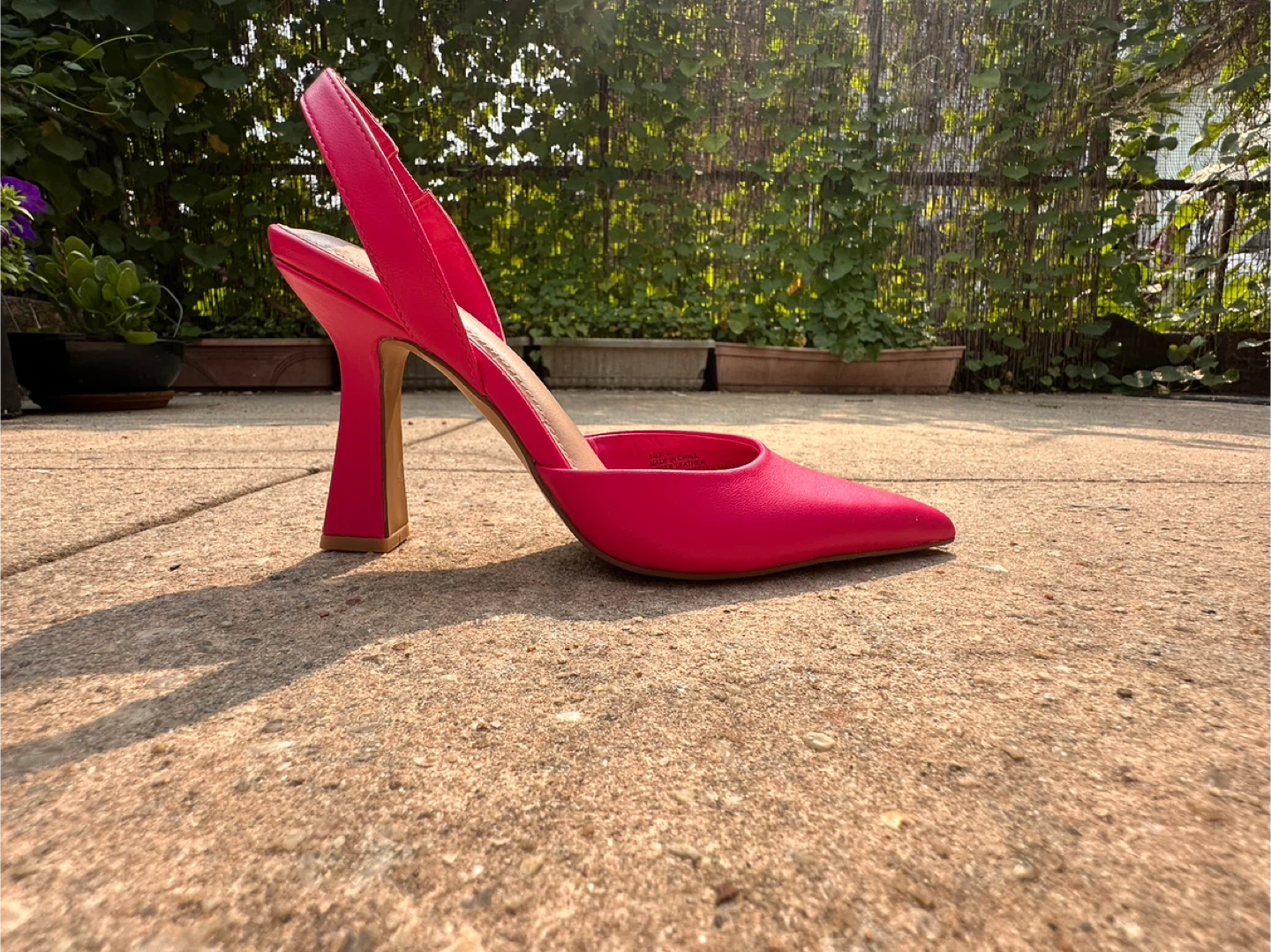 FARYL by Farylrobin Pink Slingback Heels - Size 6 - photo 3