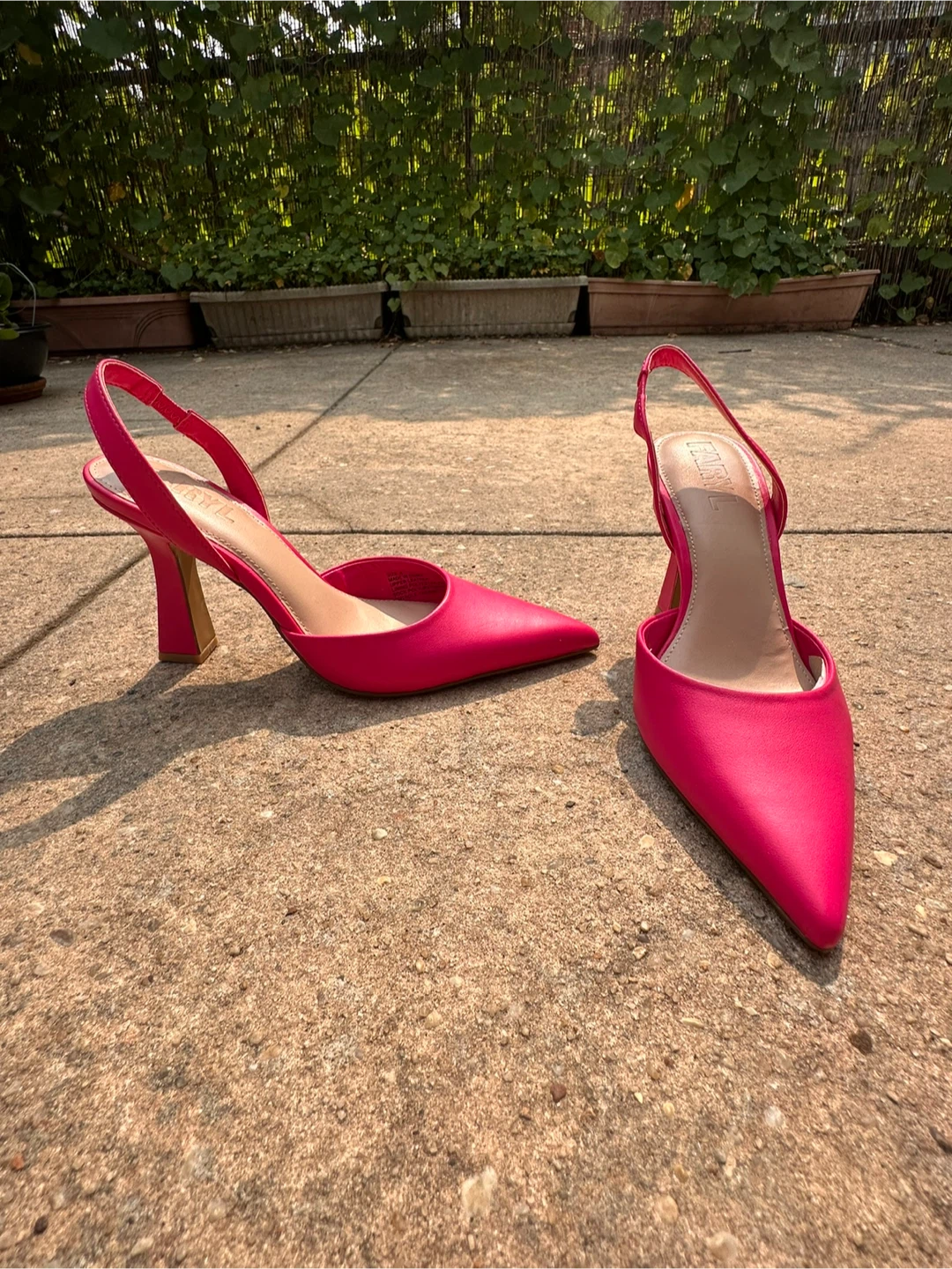 FARYL by Farylrobin Pink Slingback Heels - Size 6 - photo 5