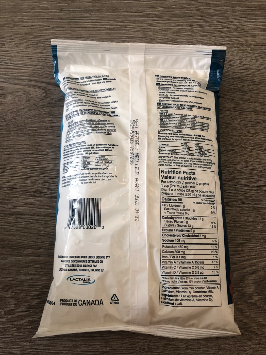 Vim Instant Skim Milk Powder 500g - photo 2