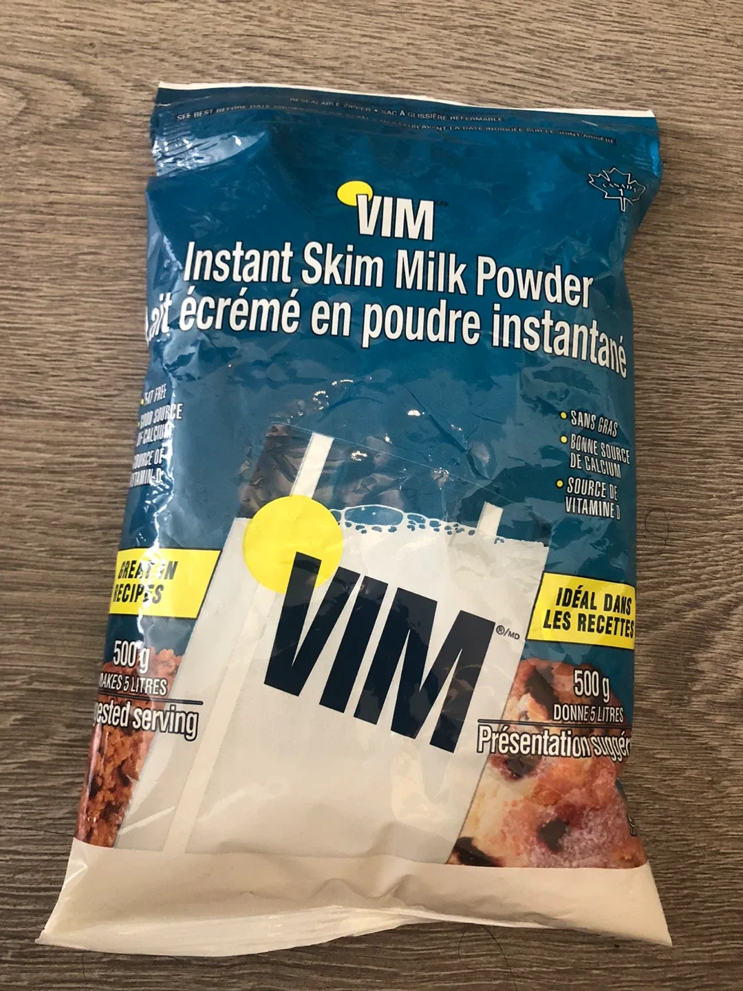 Vim Instant Skim Milk Powder 500g thumbnail
