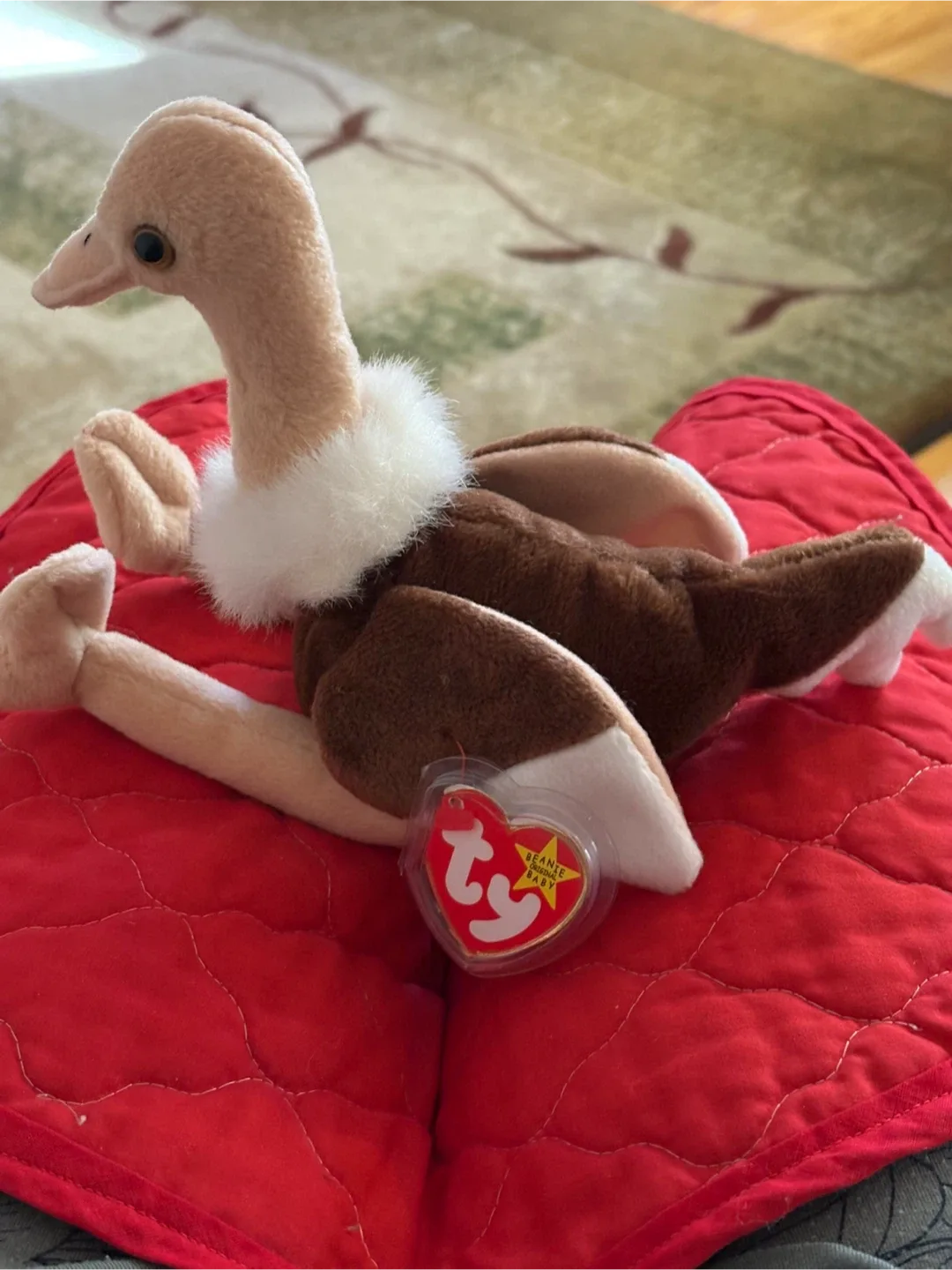 Ty Beanie Baby - Stretch the Ostrich image indicator(2)