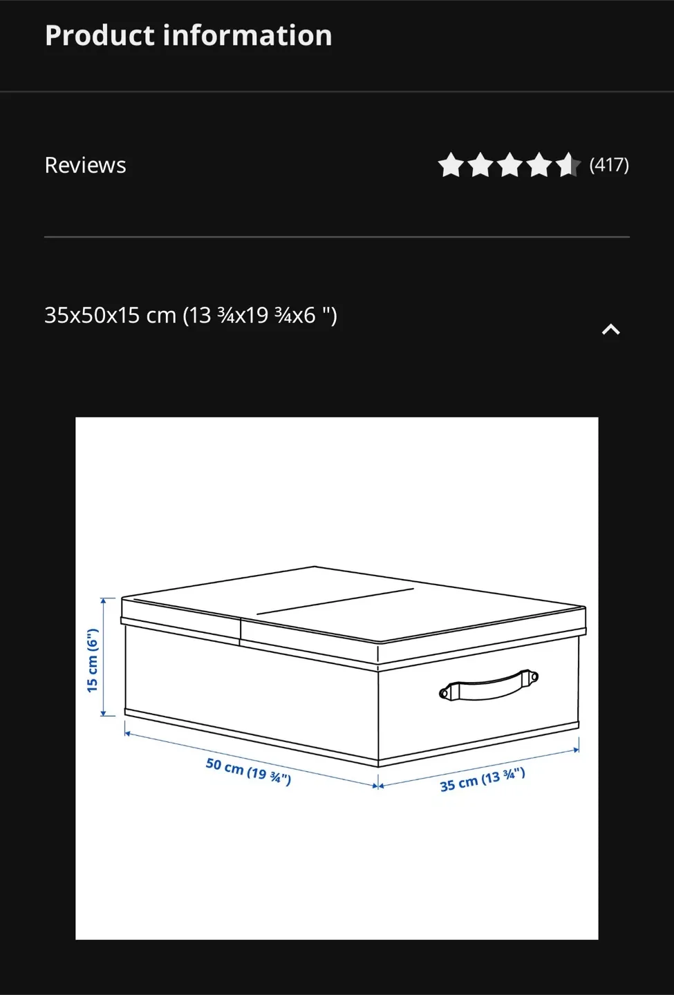New IKEA BLÅDDRARE Storage Box with Lid image indicator(3)