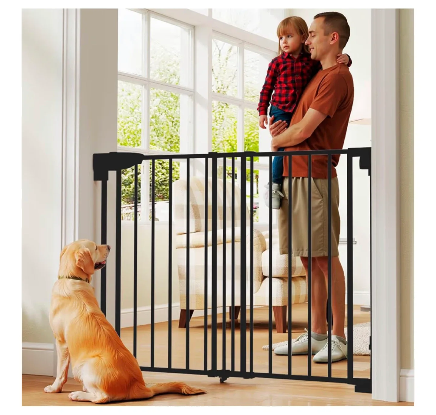 Safety Gate Fits 80-111.5cm Wide image indicator(2)