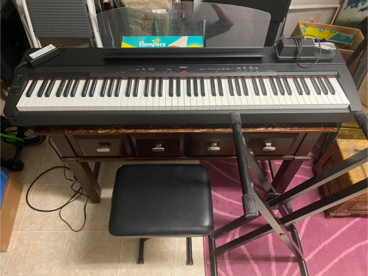 Yamaha P-155 Contemporary Digital Piano image indicator(4)