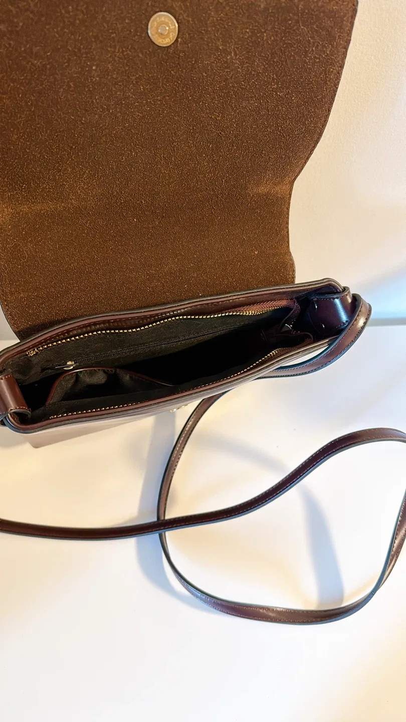 Brown Imitation Leather Handbag image indicator(2)