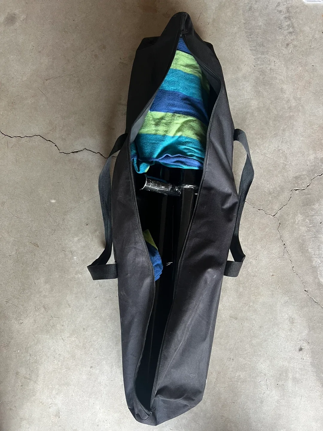 Striped Hammock with Stand & Carry Bag image indicator(2)