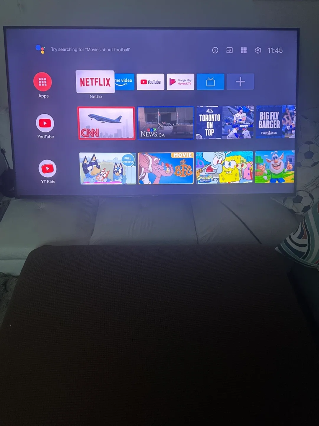 65” Hisense android Tv thumbnail