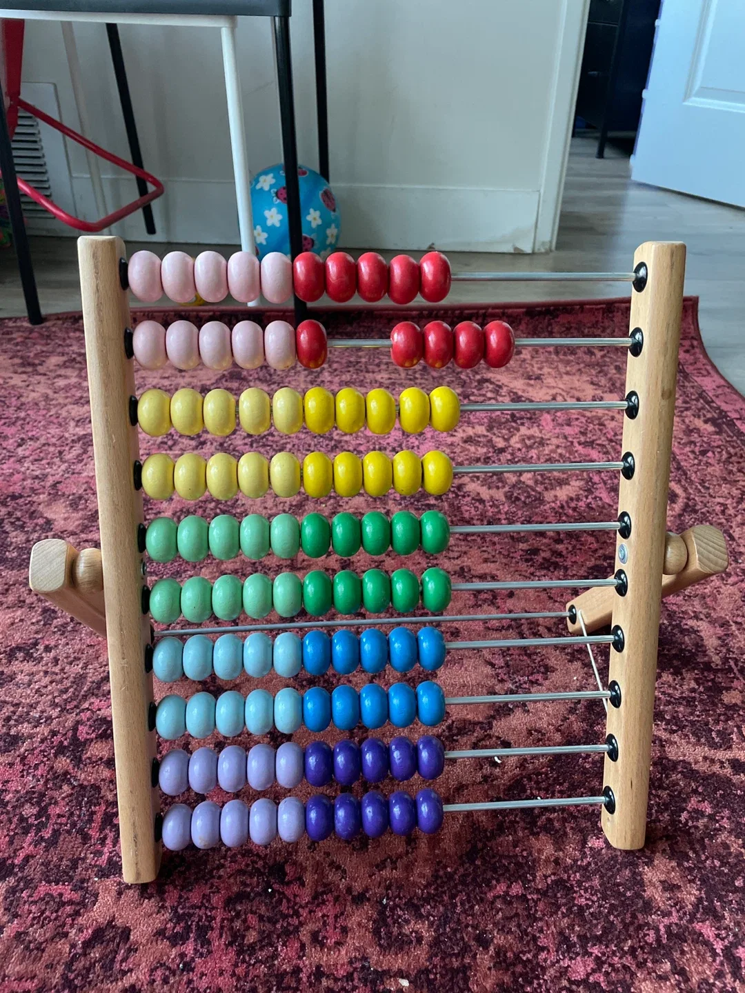 Wooden Abacus Toy for Kids image indicator(4)