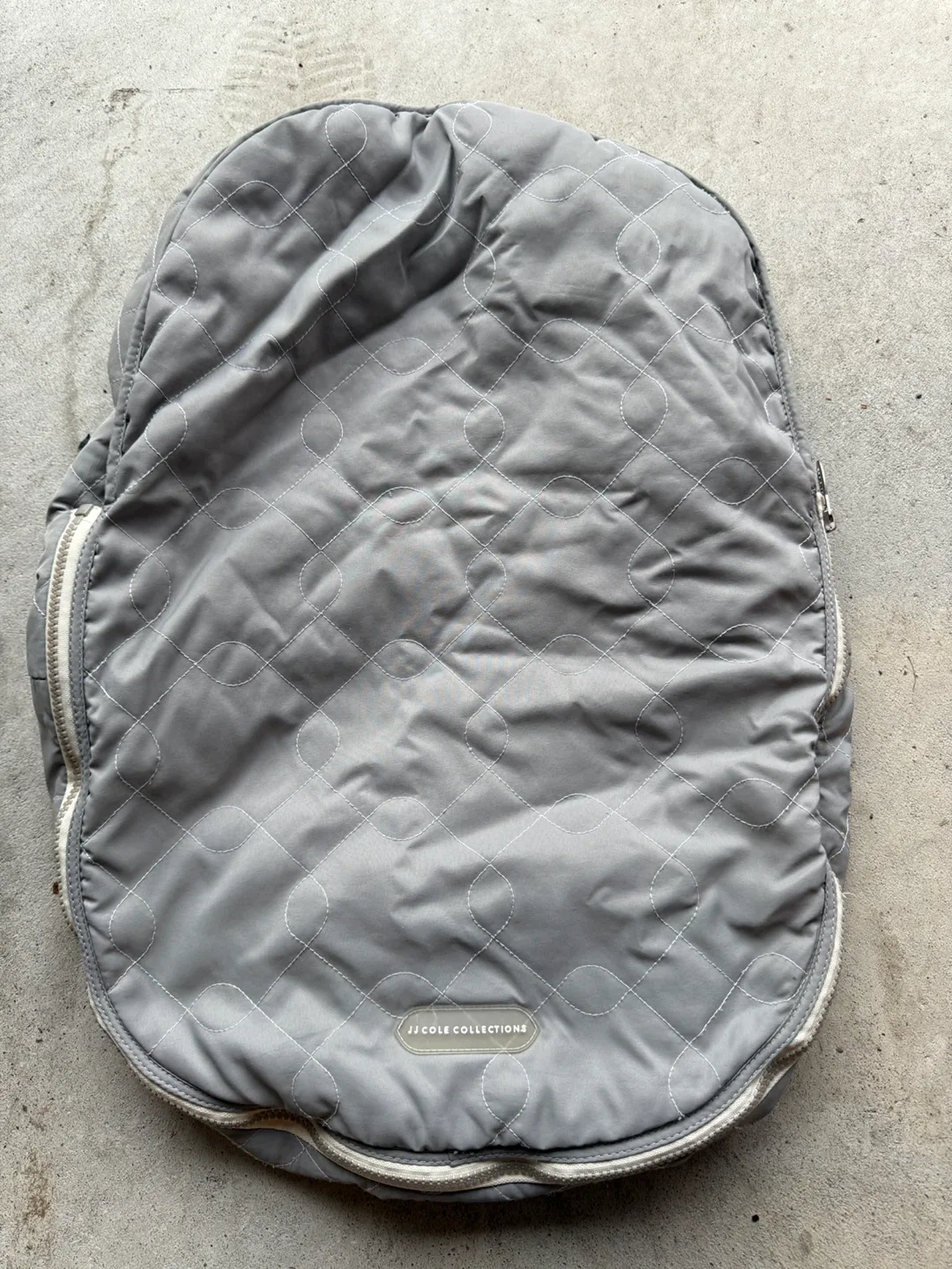 JJ Cole Collections Car Seat Cover - Grey thumbnail