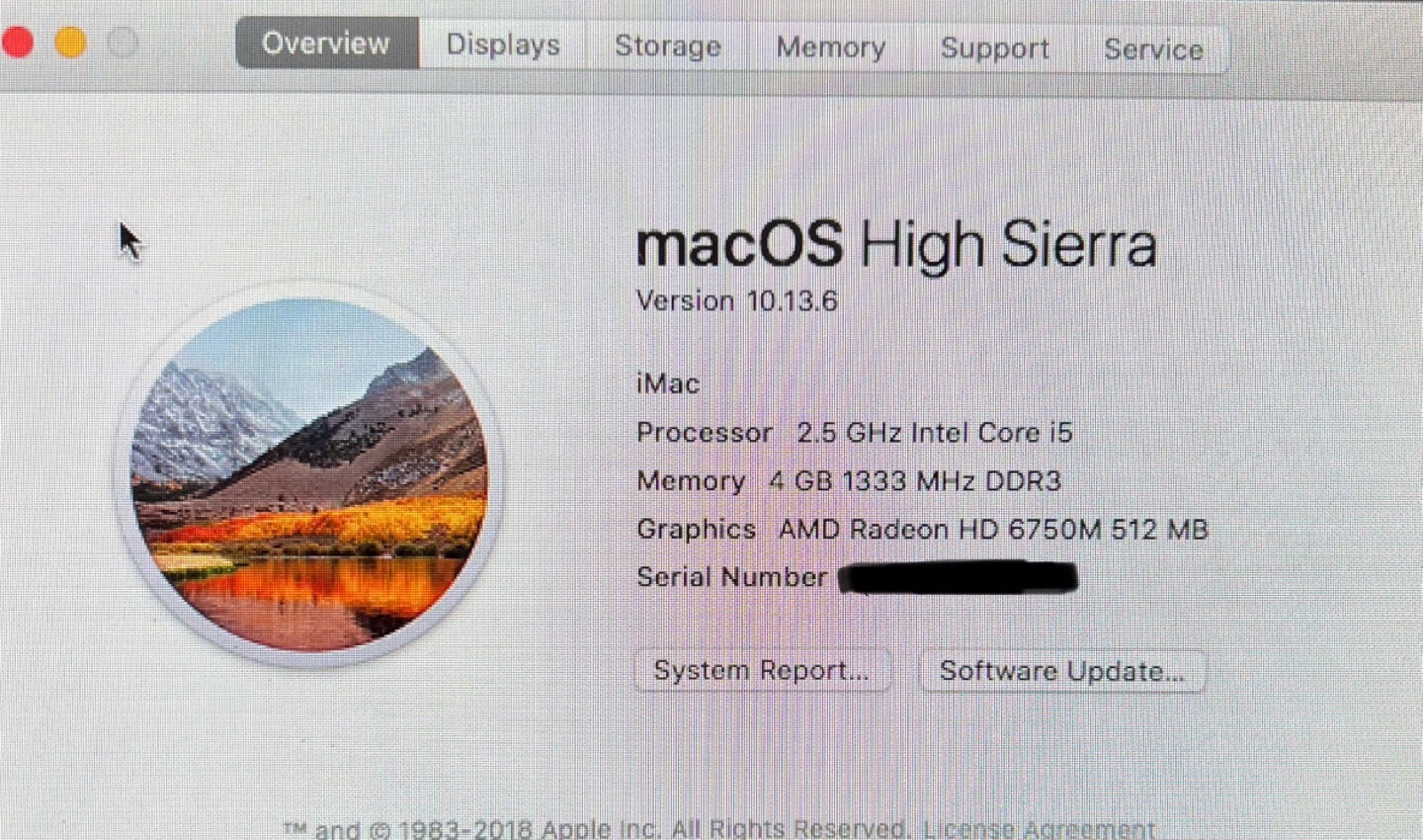 iMac 21.5-inch 2011 i5 ram 4GB, 120GB SSD - photo 2