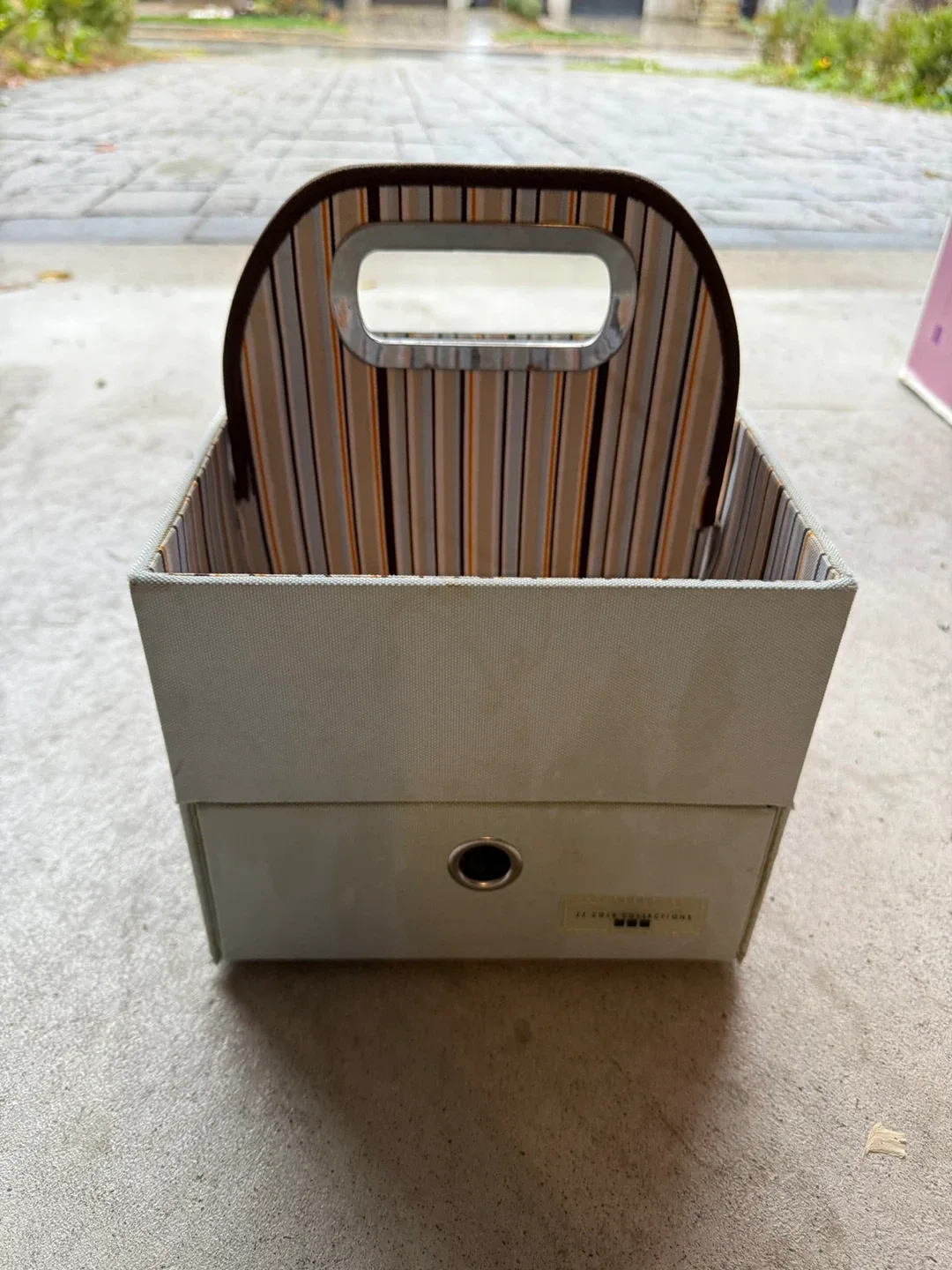 Two Tier Storage Box with Handle thumbnail