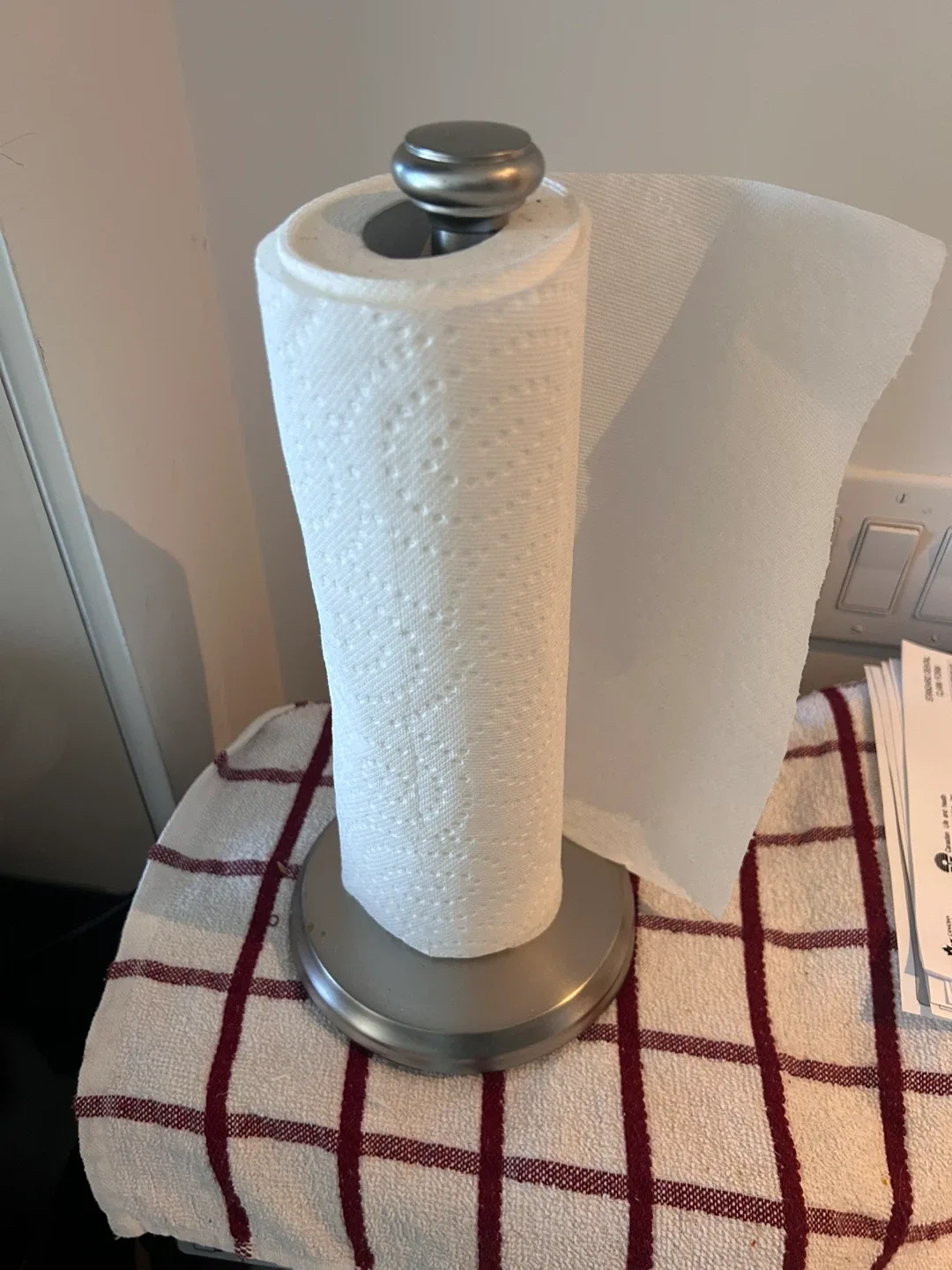Silver Paper Towel Holder- good quality thumbnail
