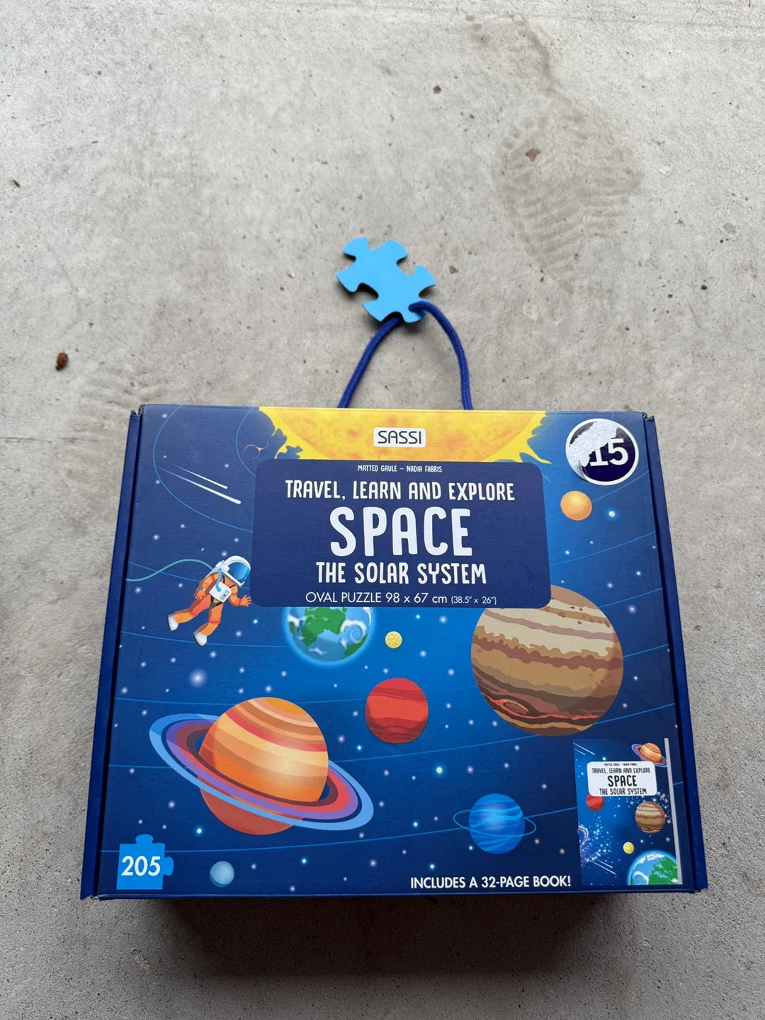 Sassi Travel, Learn and Explore Space Puzzle - 205 Pieces thumbnail