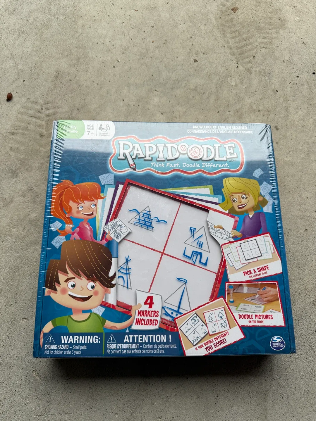 Rapidoodle Board Game - Think Fast, Doodle Different! thumbnail