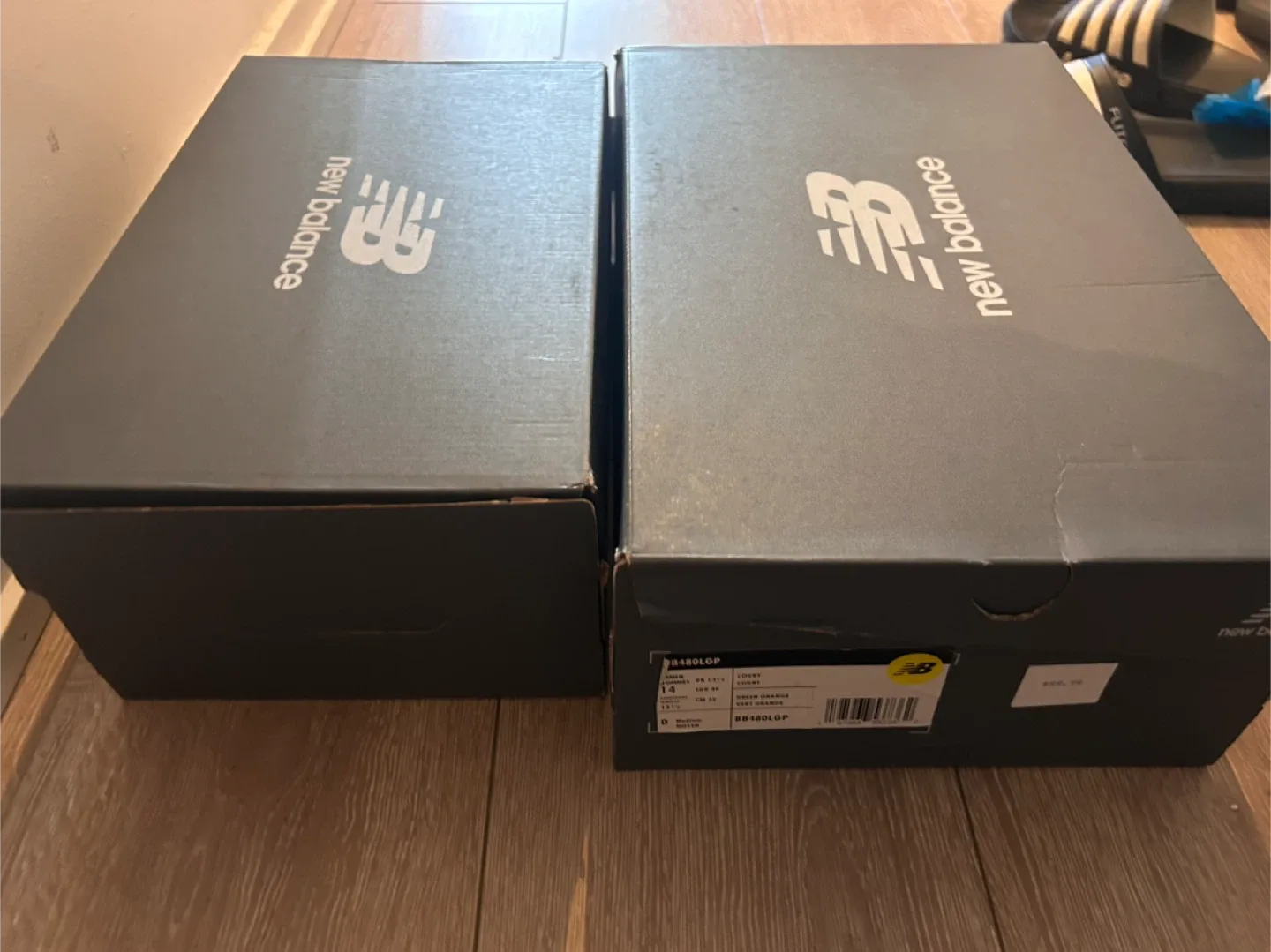 New Balance Size 14&7.5 shoe boxes image indicator(3)