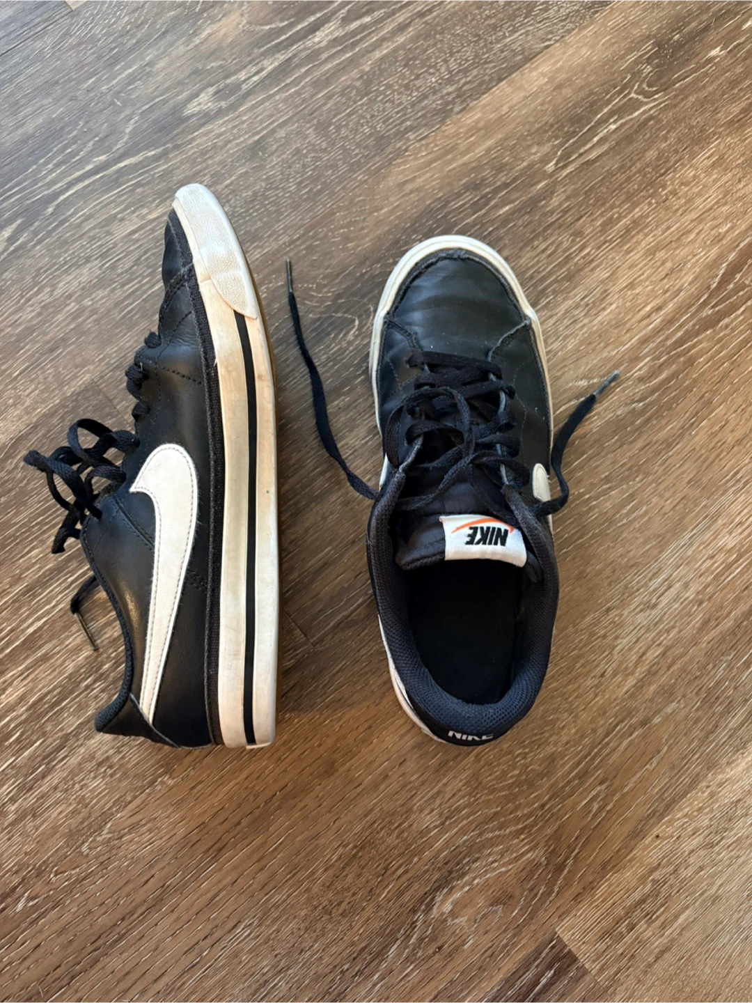Nike Court Legacy Skate Shoes - Black/White