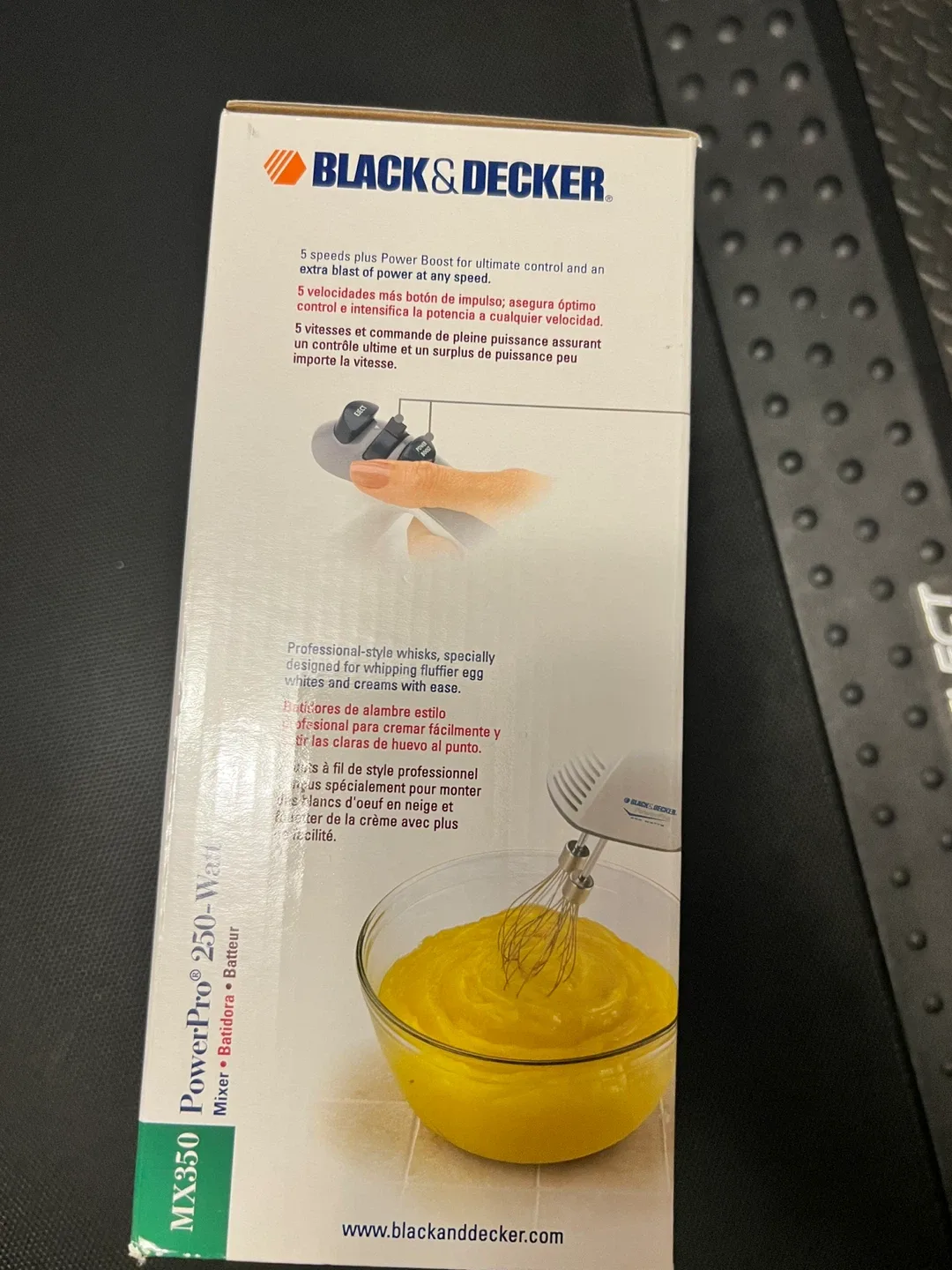 Black & Decker PowerPro MX350 Mixer - NEW image indicator(2)